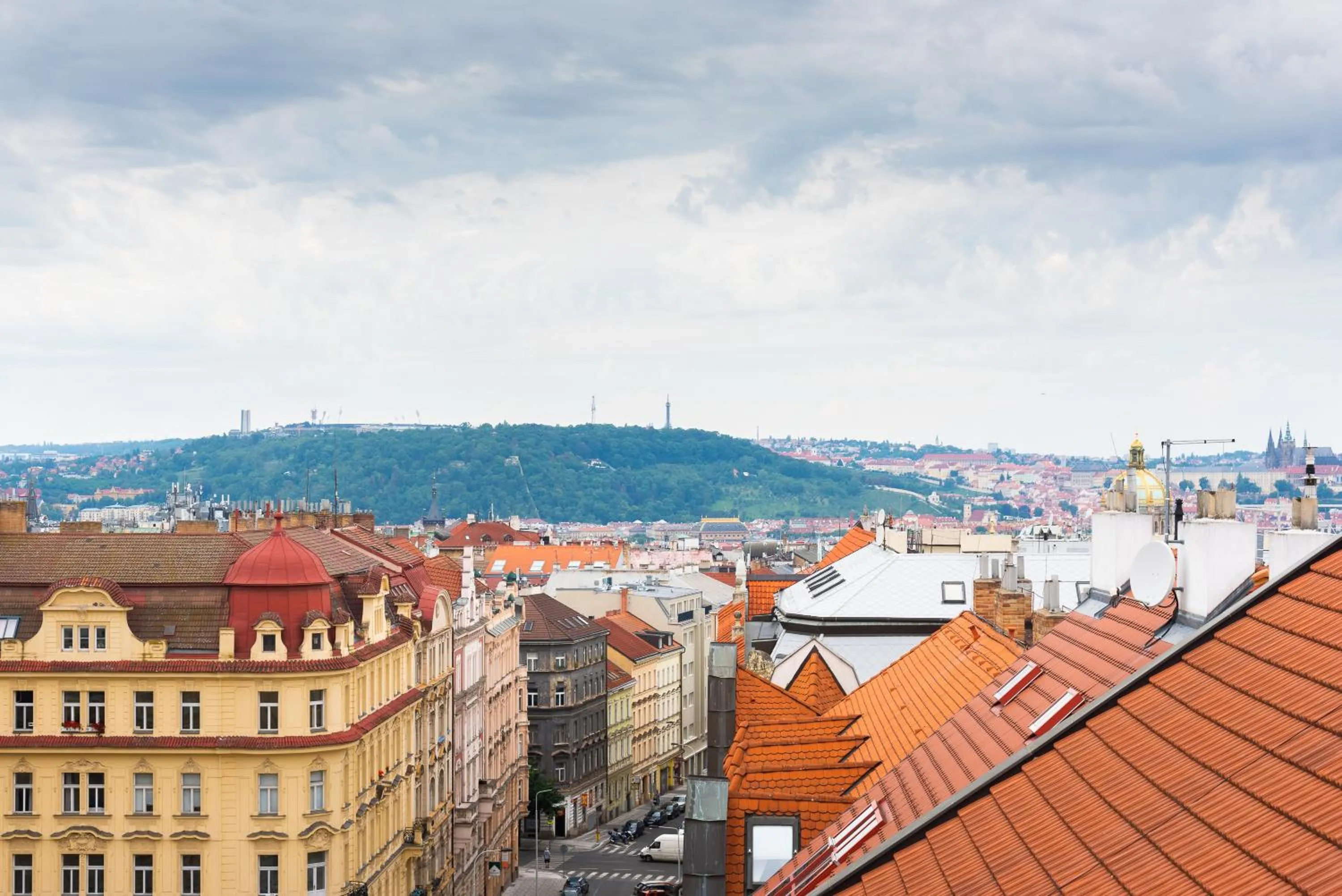 City view in Residence Abacta