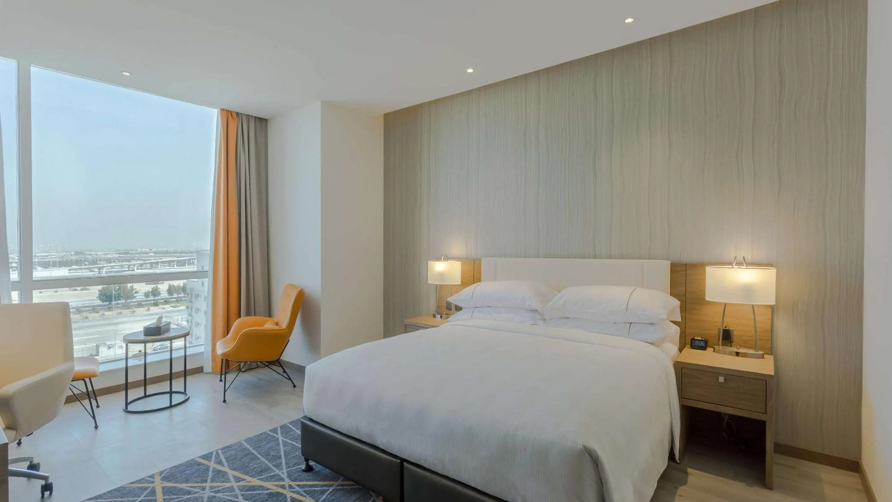 Photo of the whole room, Bed in Clarion Hotel Jeddah Airport