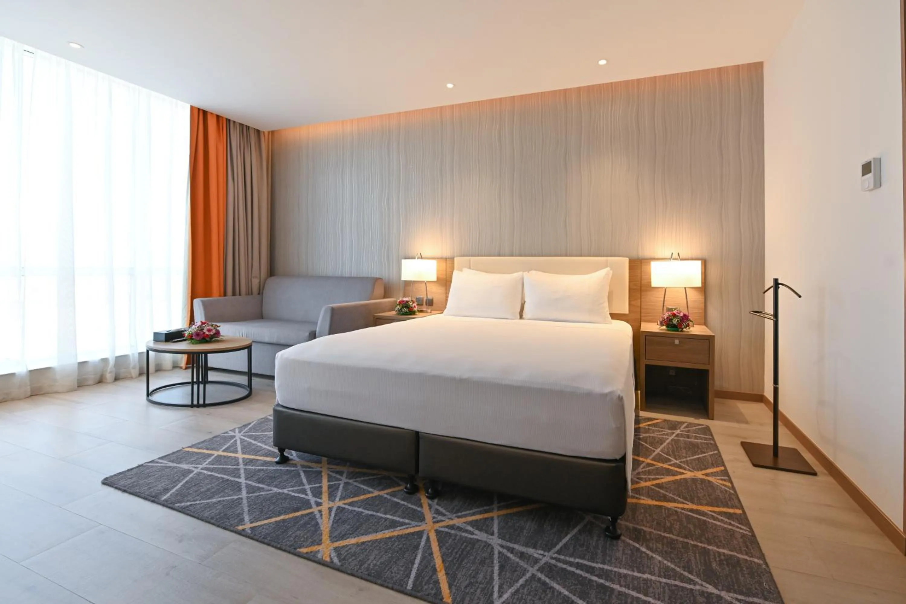 Bed in Clarion Hotel Jeddah Airport