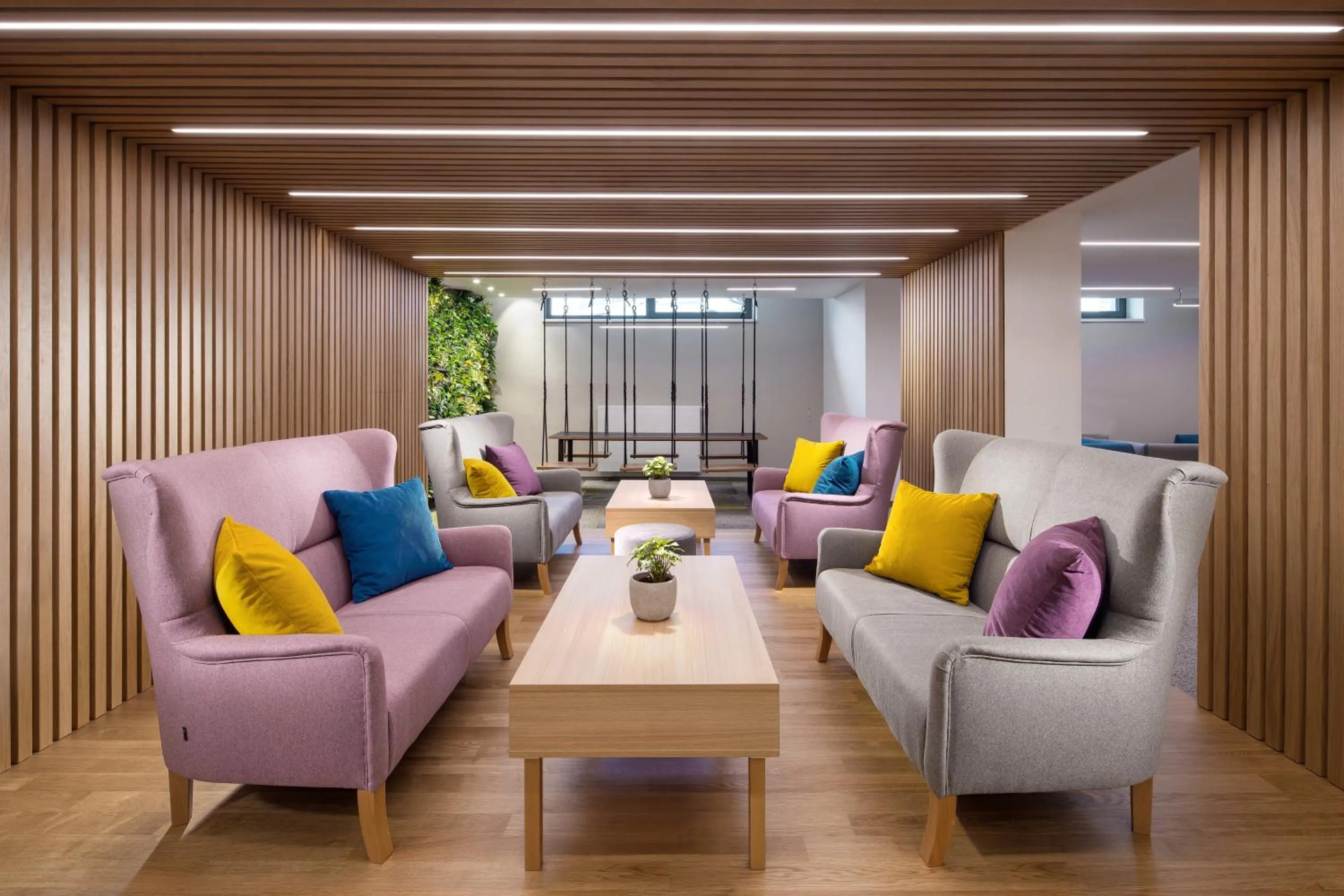 Seating area in Comfort Hotel Prague City