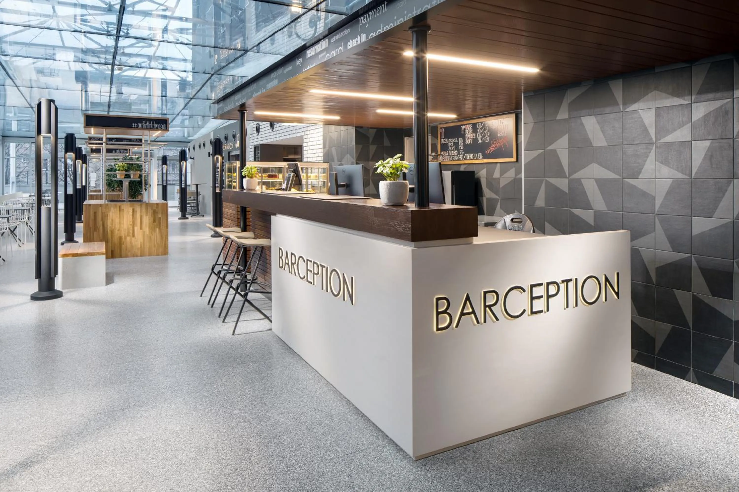 Lobby or reception in Comfort Hotel Prague City