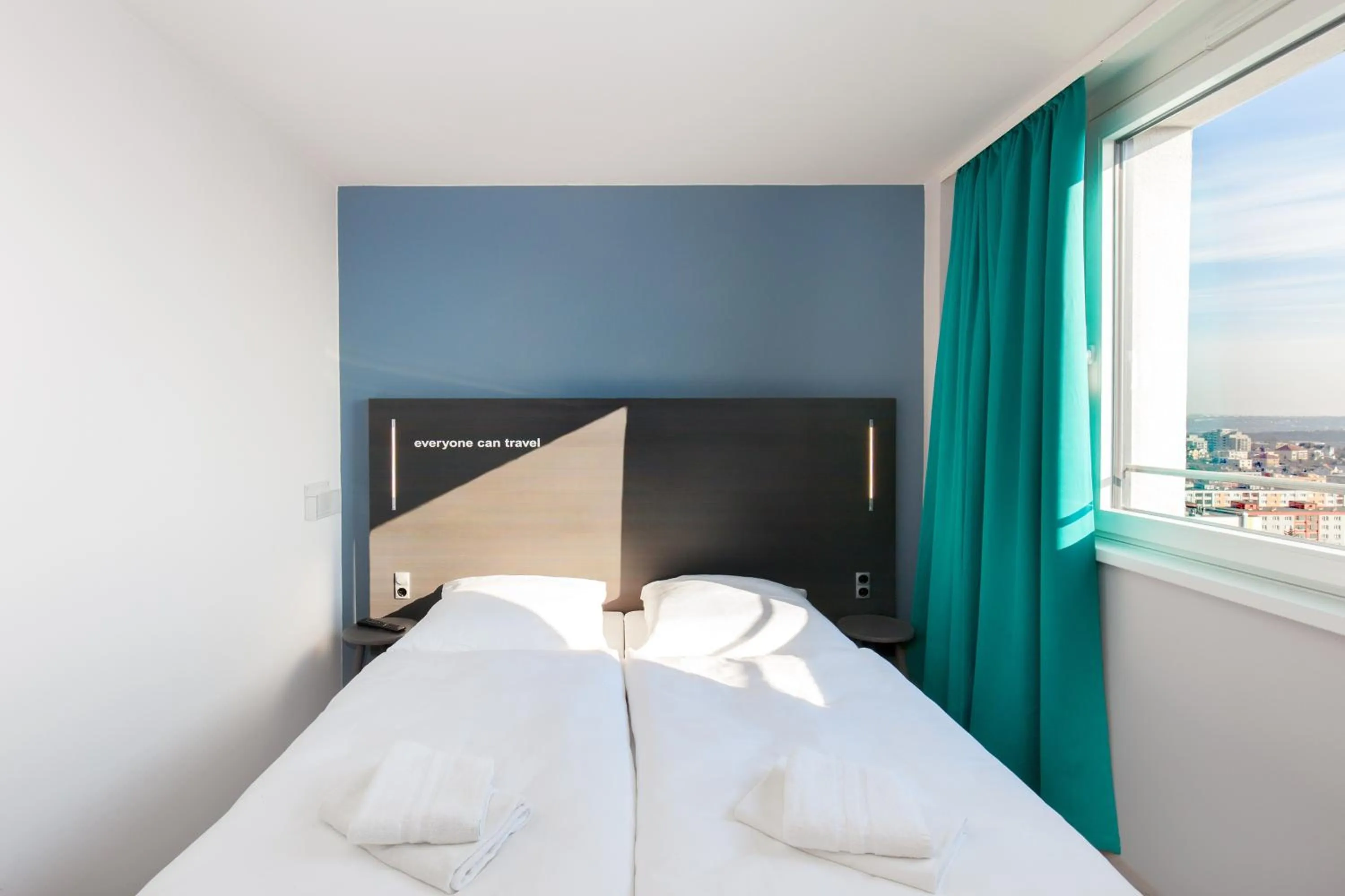 Bed in a&o Prague Rhea