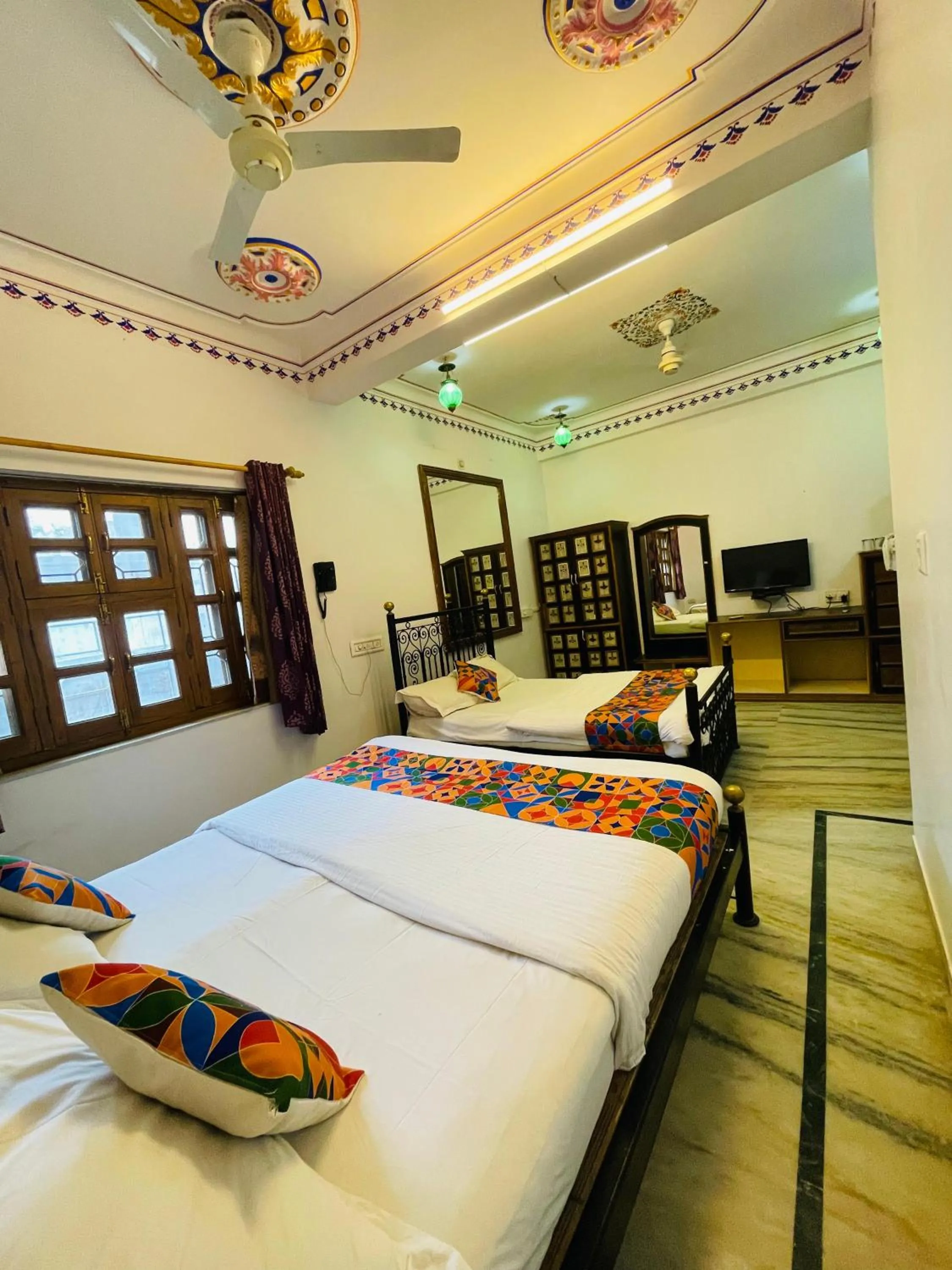 Photo of the whole room, Bed in Baba Palace - A Heritage Hotel, Udaipur