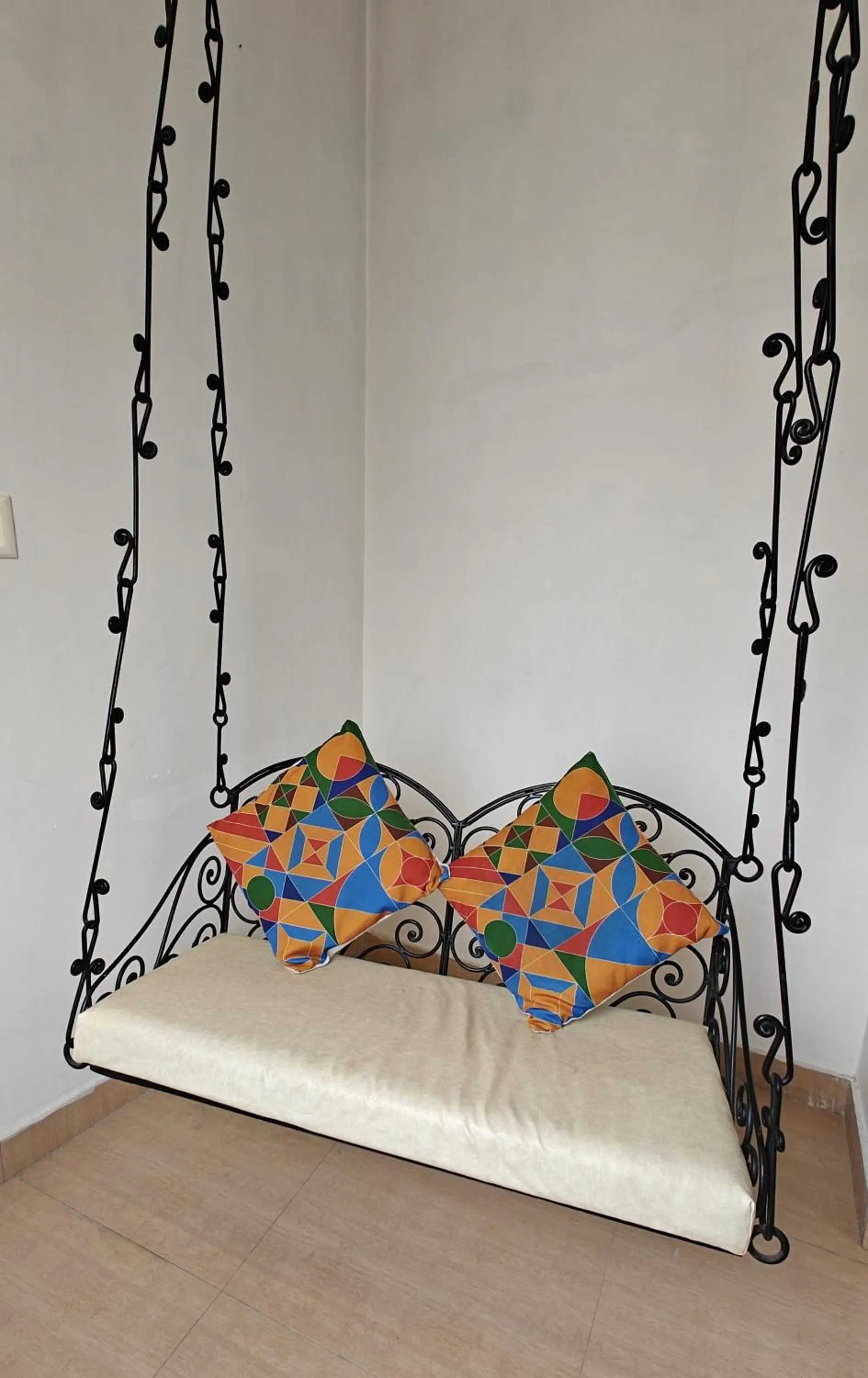 Balcony/Terrace, Bed in Baba Palace - A Heritage Hotel, Udaipur