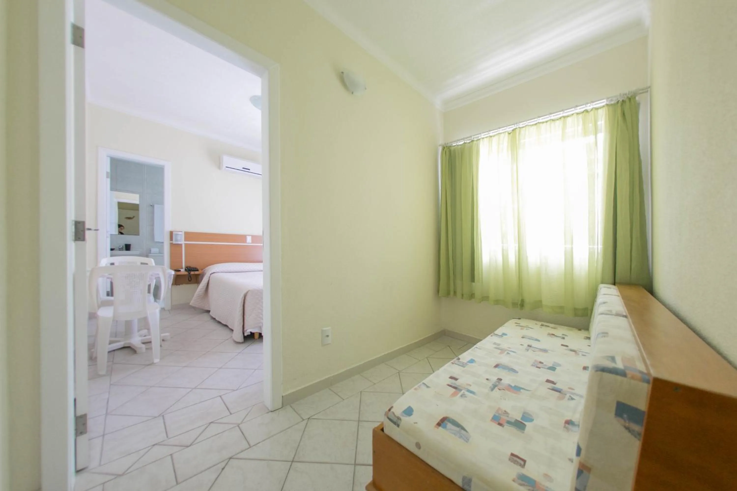 Bed in Bombinhas Praia Apart Hotel - Unidade rua Corrupião