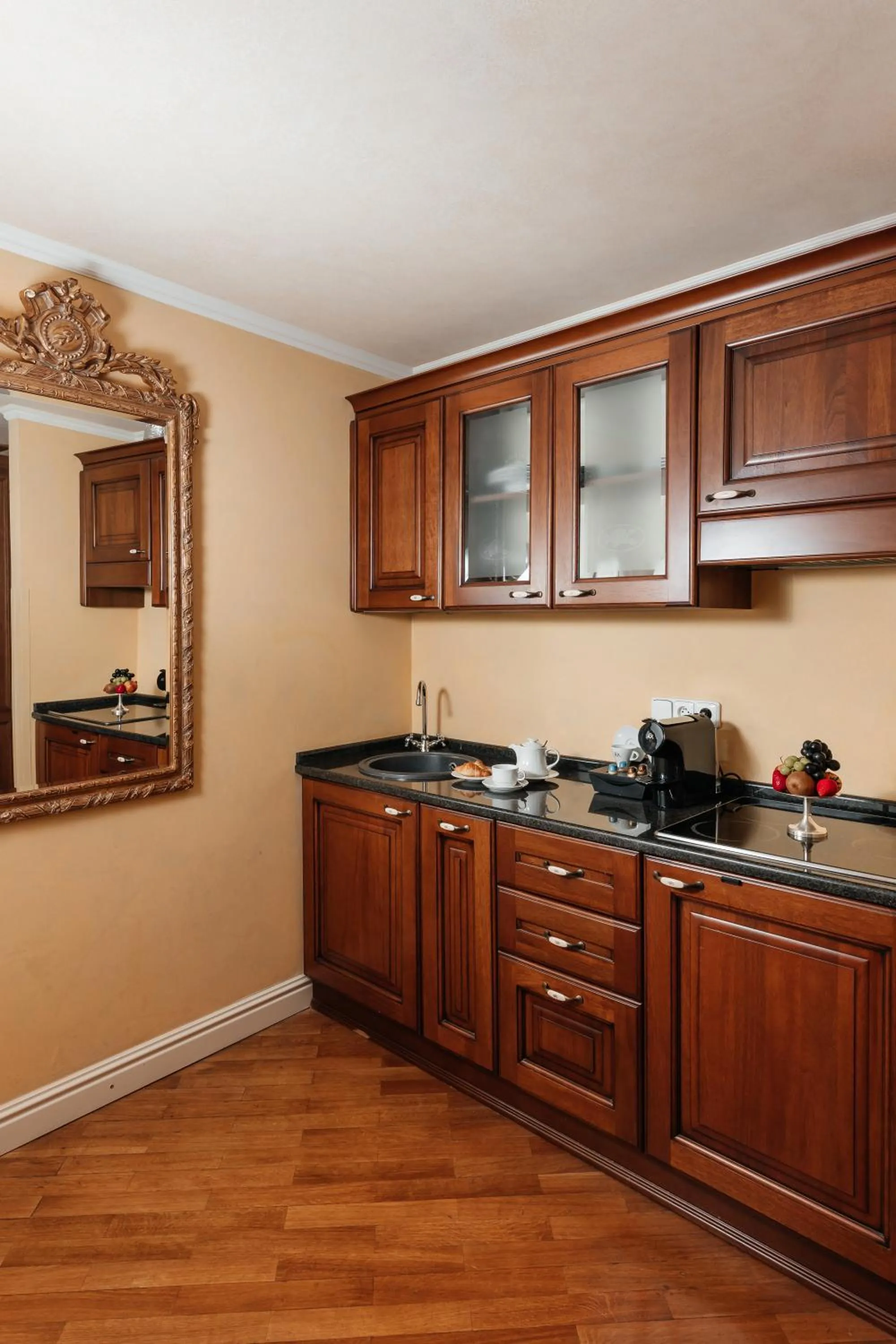 Kitchen or kitchenette in Alchymist Grand Hotel and Spa