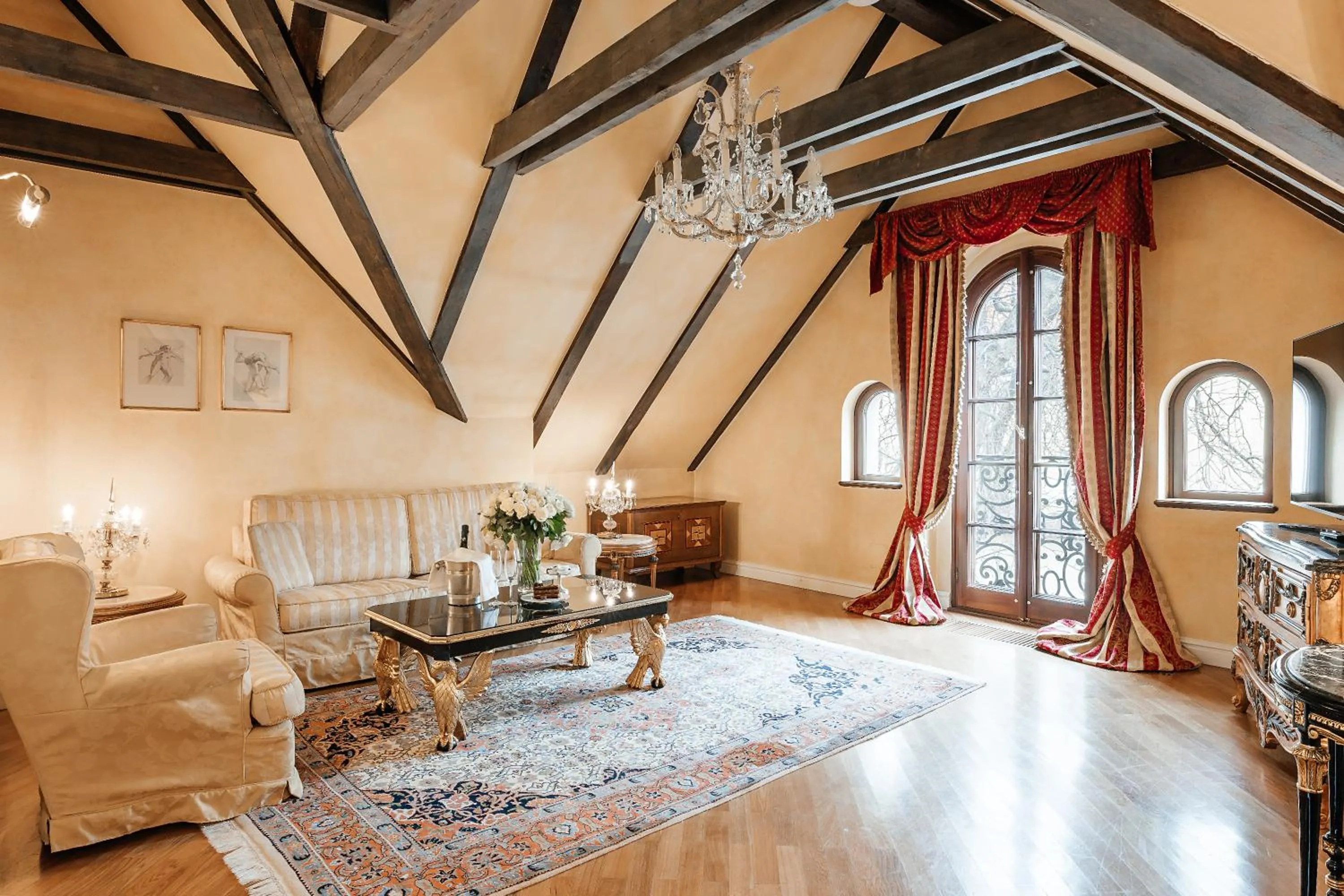 Living room in Alchymist Grand Hotel and Spa