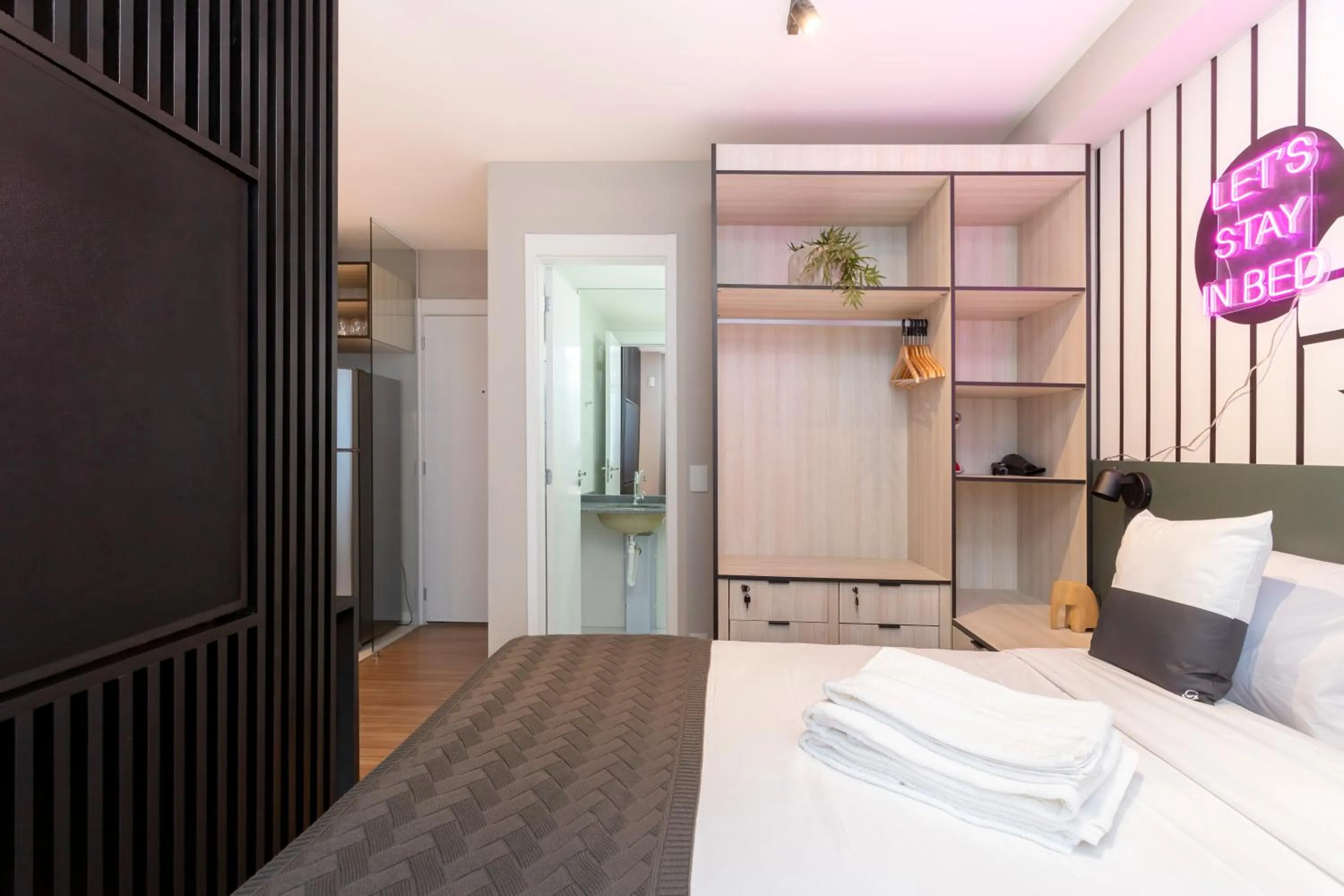 Bed in Smart Charlie Consolação