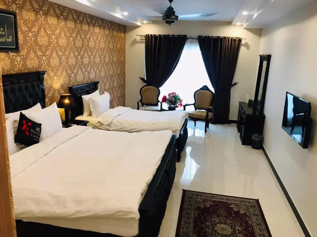 Superior Triple Room in Royaute Luxury Hotel Sialkot Superior Triple Room in Royaute Luxury Hotel Sialkot