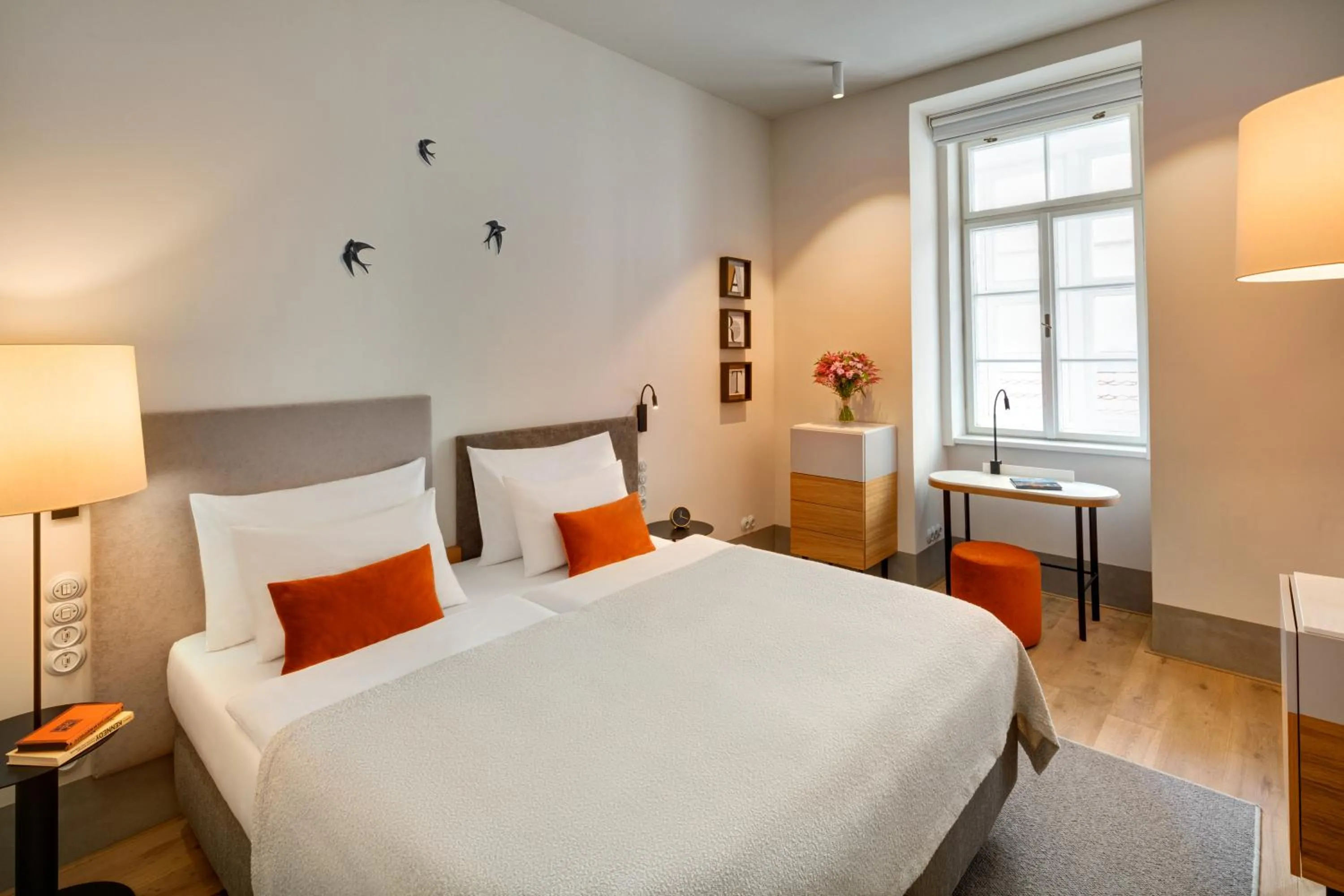 Bed in Hotel BOOKQUET