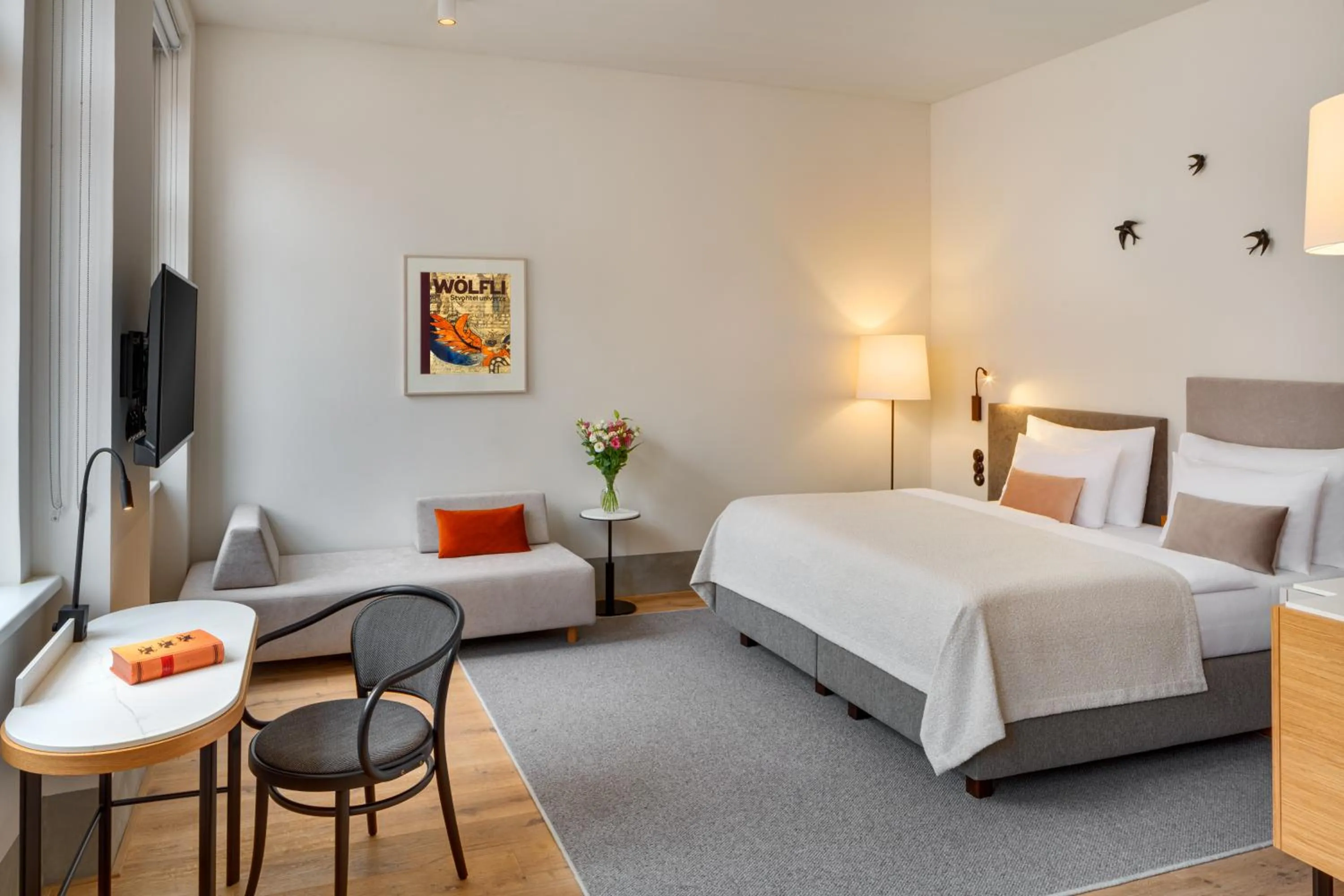 Bedroom, Bed in Hotel BOOKQUET