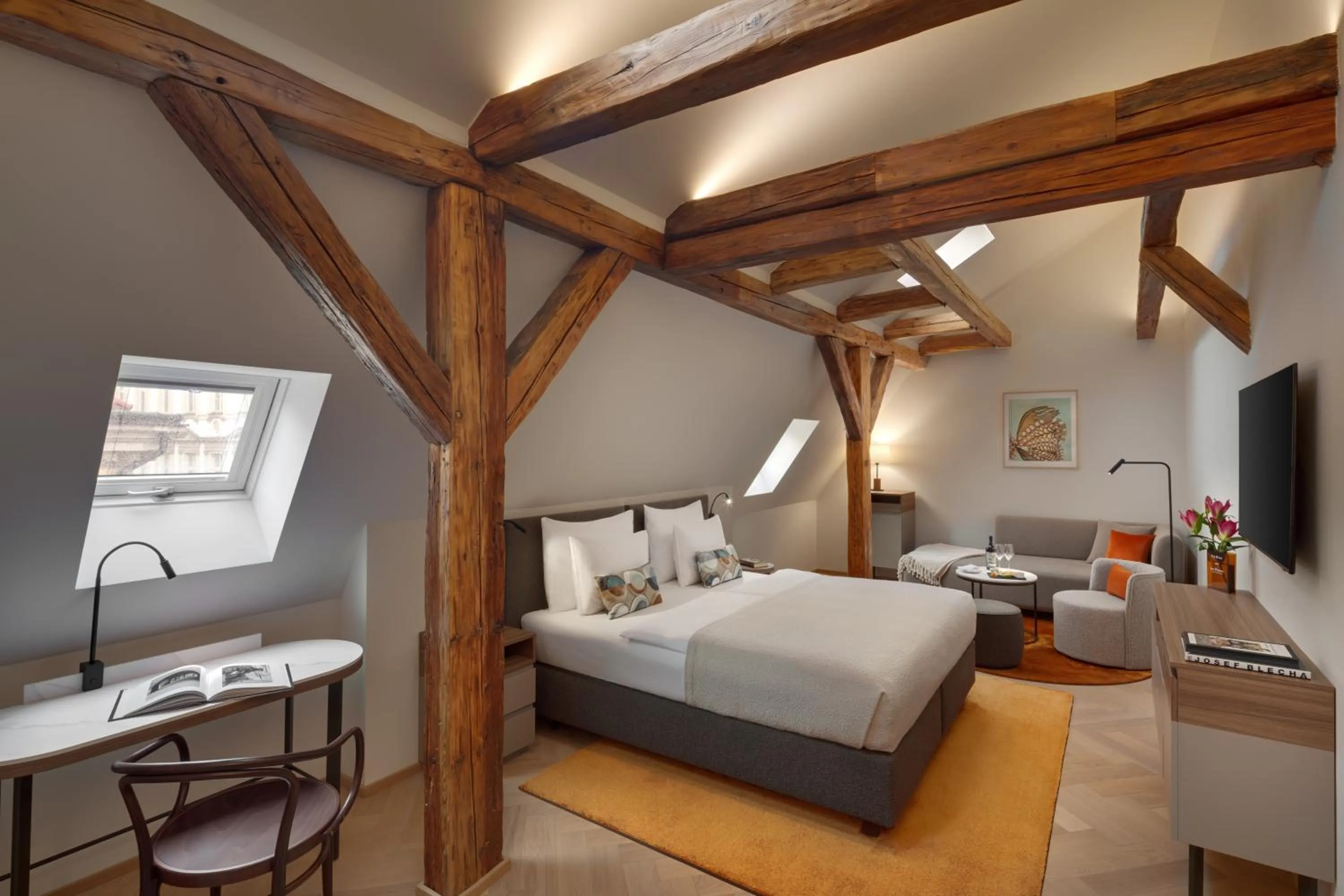 Bedroom, Bed in Hotel BOOKQUET