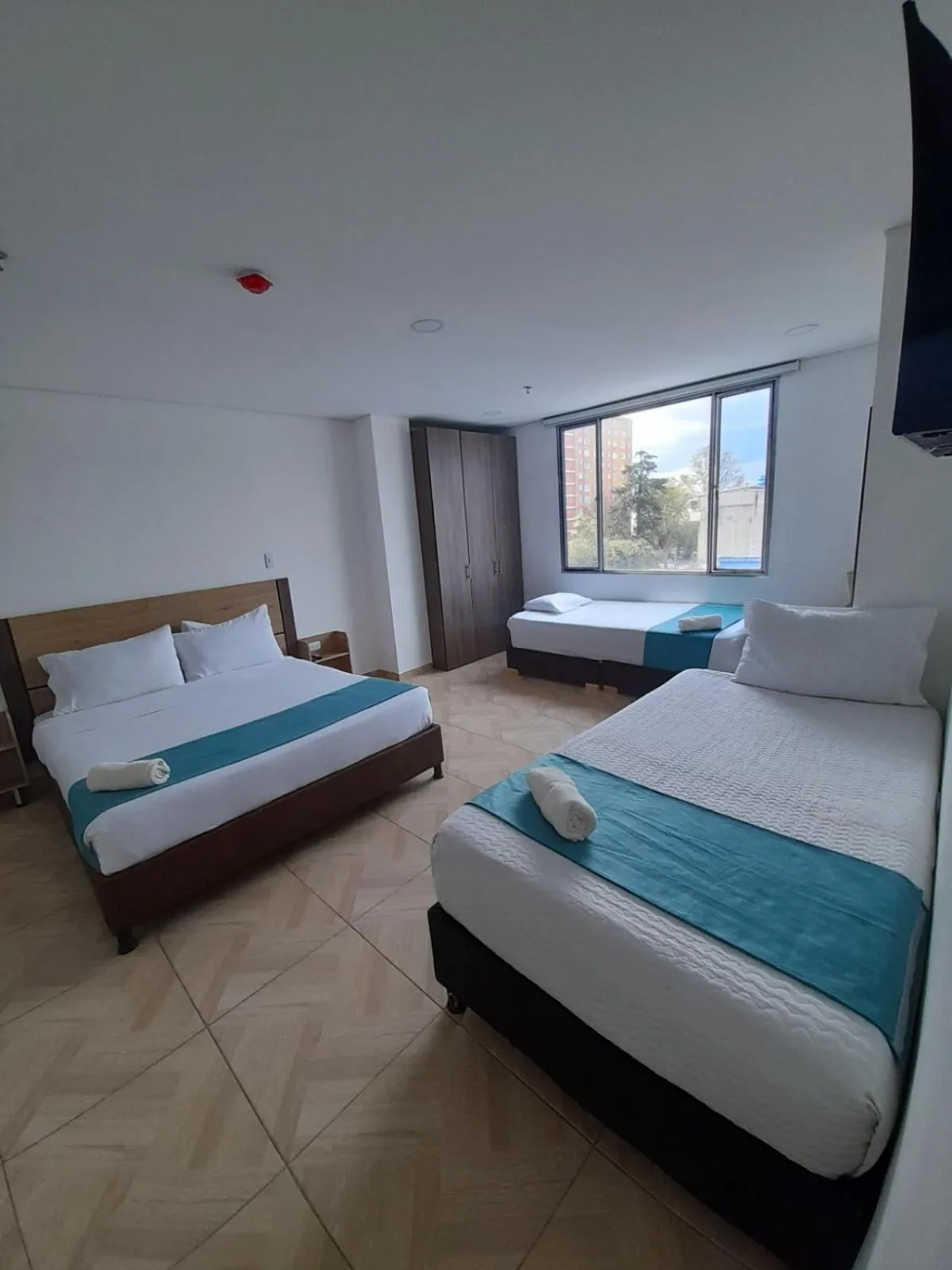 Bed in Hotel Royal Cid Bogota