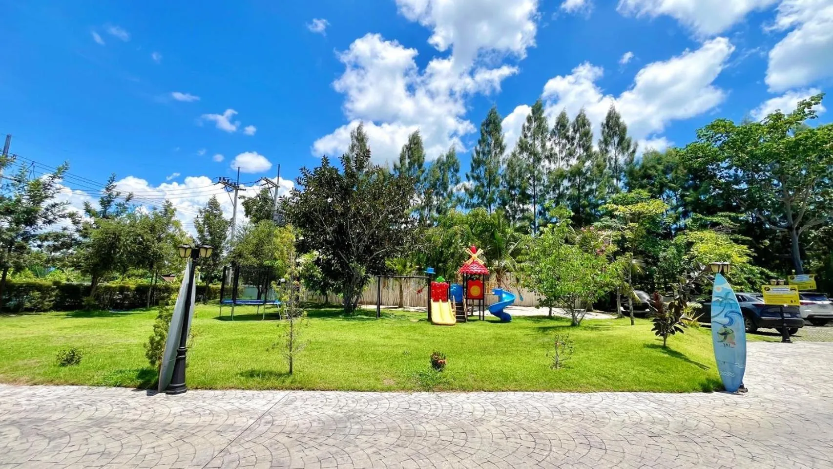 Children play ground in Coco Pina
