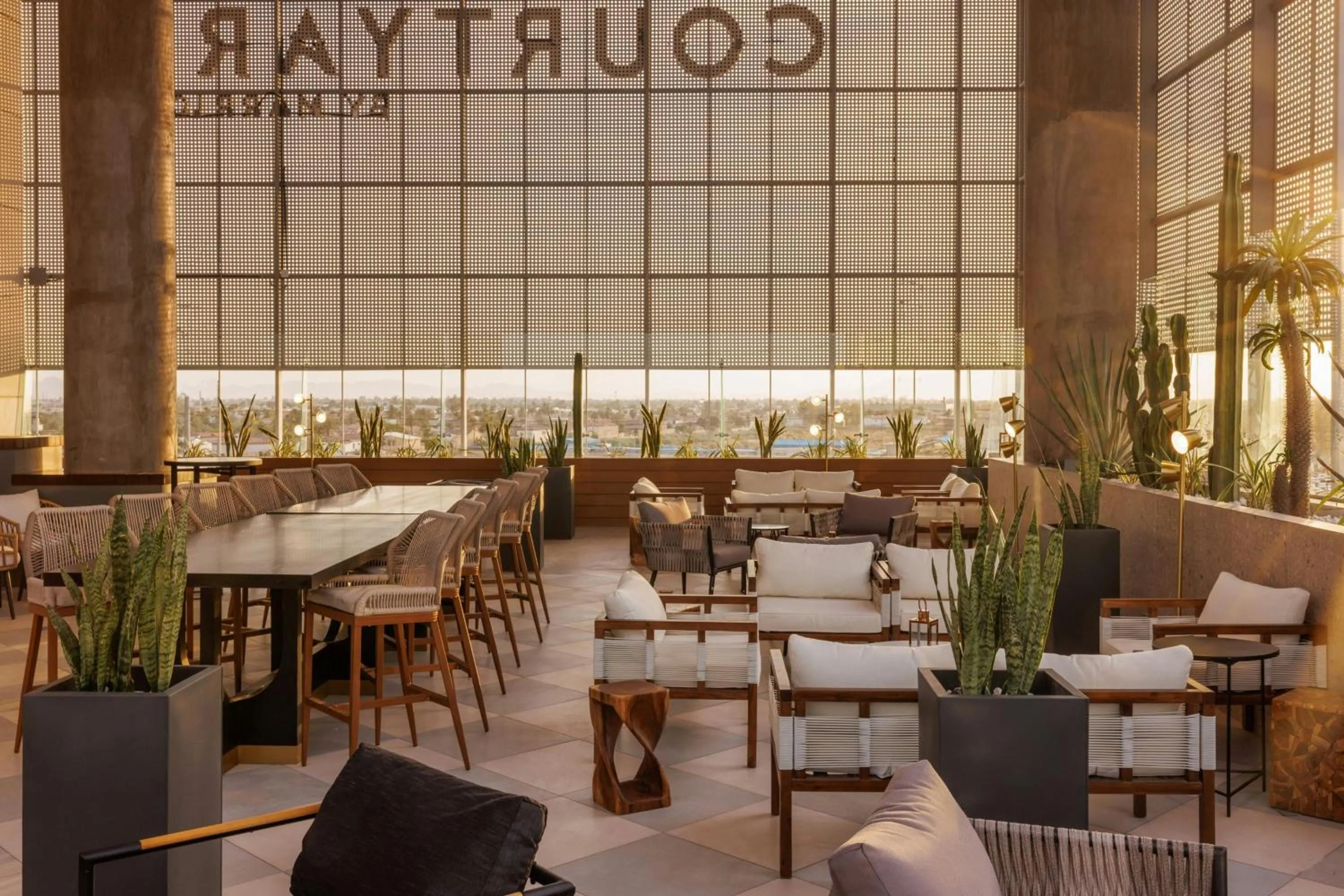 Restaurant/places to eat in Courtyard by Marriott Mexicali