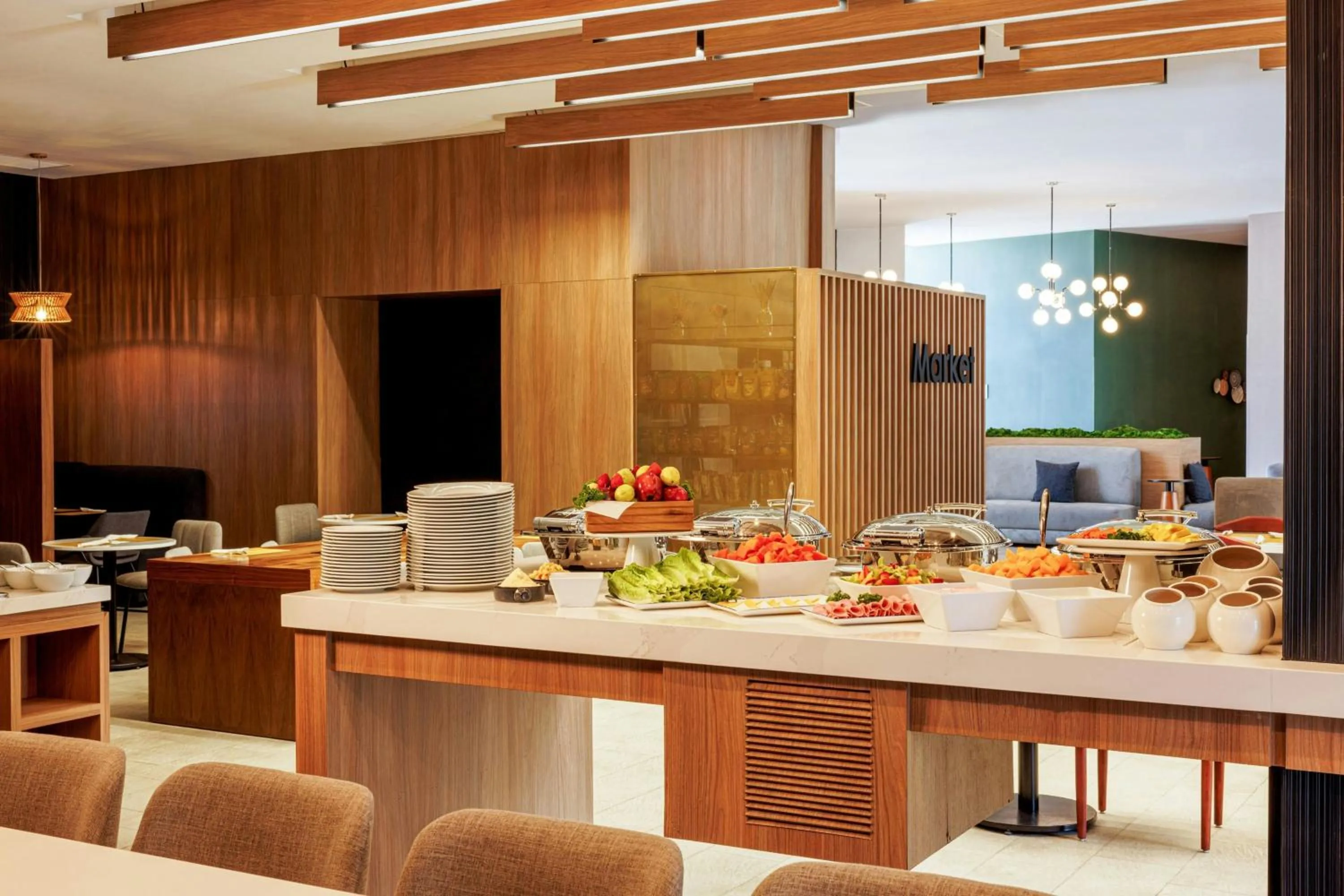 Breakfast in Courtyard by Marriott Mexicali