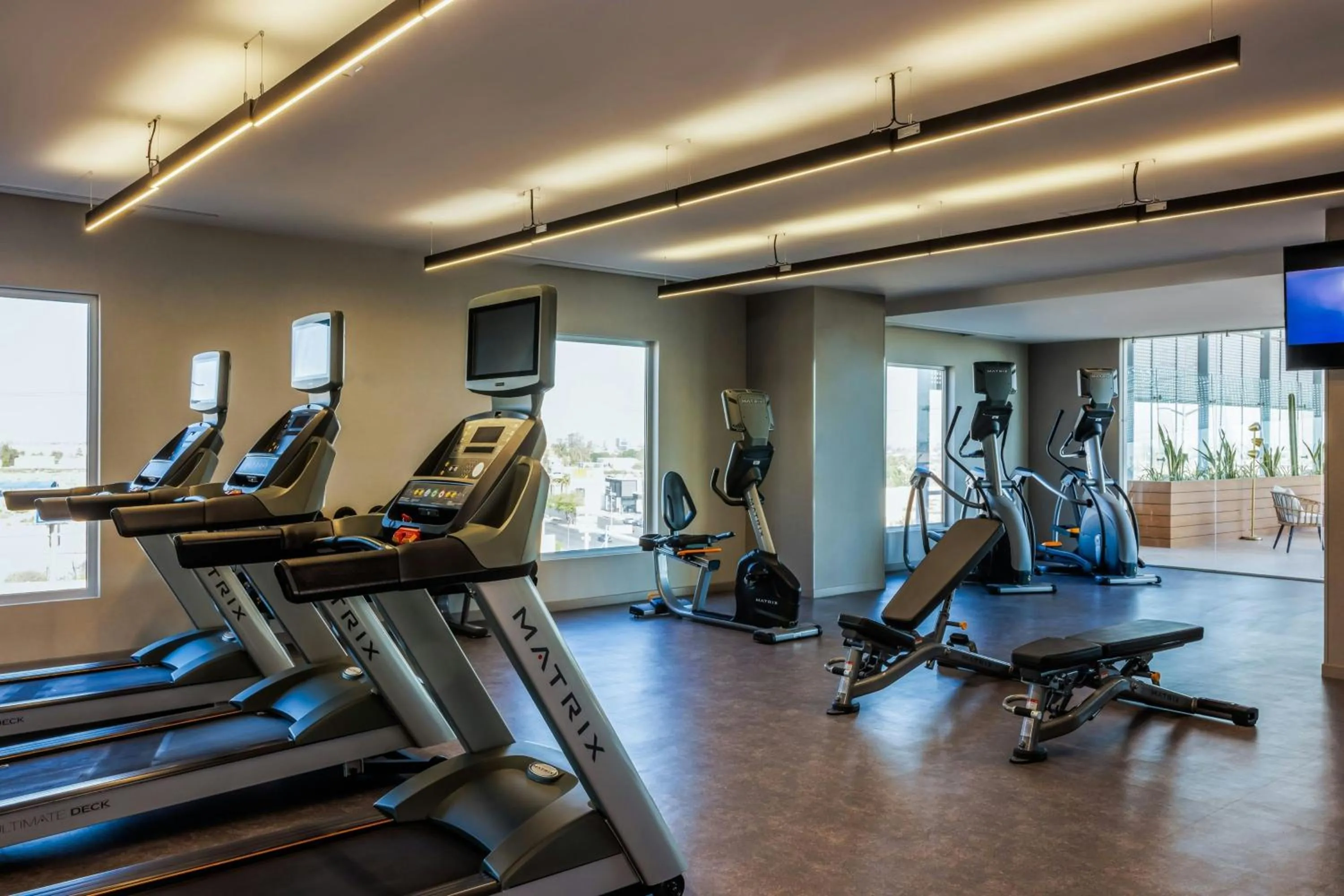 Fitness centre/facilities in Courtyard by Marriott Mexicali