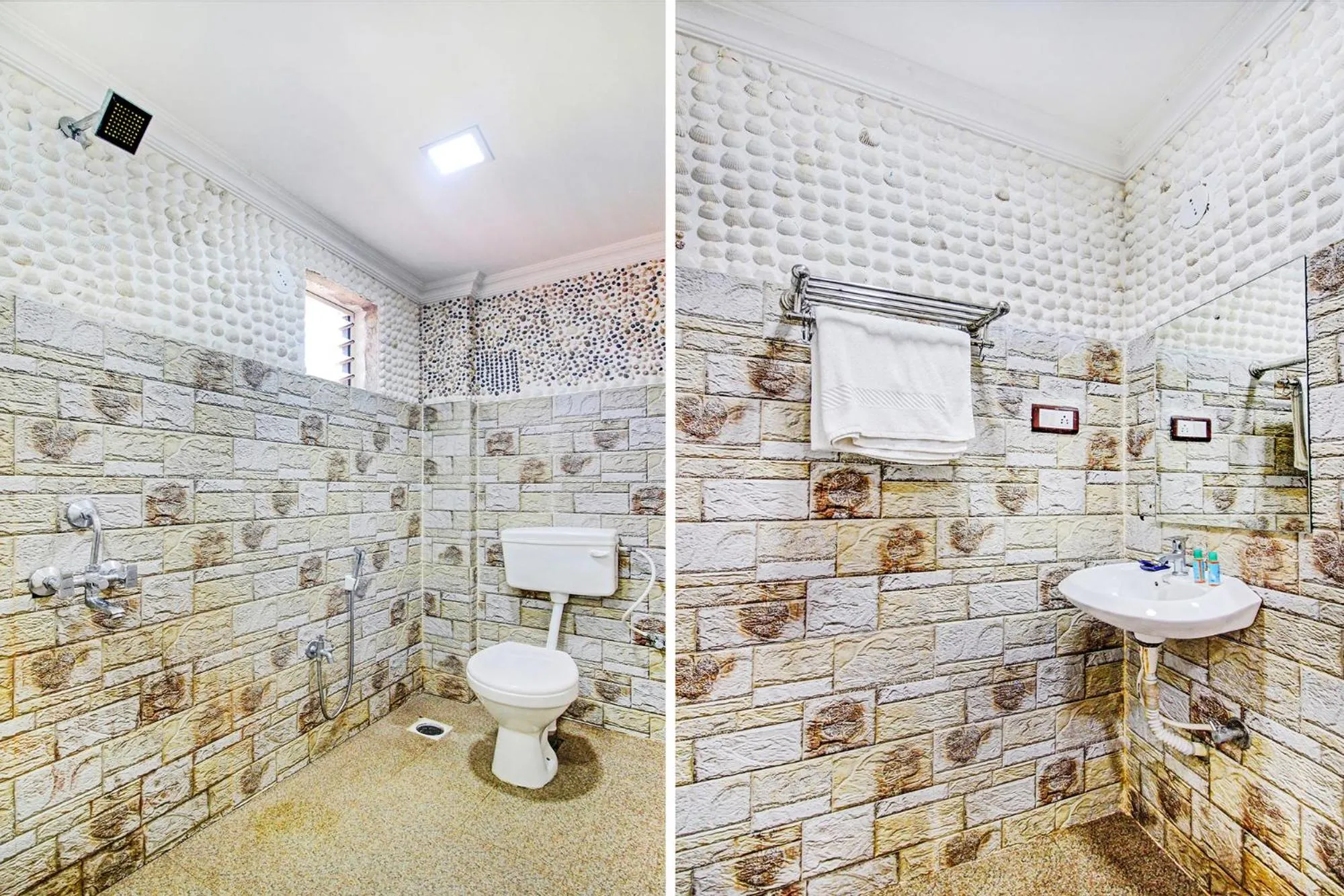 Bathroom in FabHotel Golden Nest Deluxe - Nr Calangute Beach