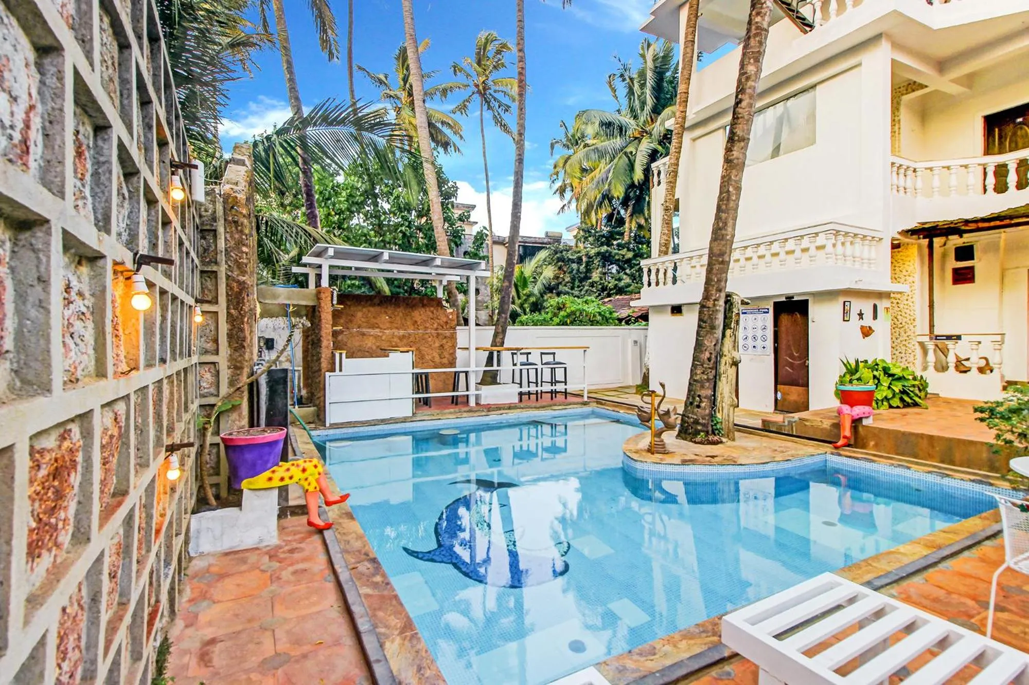 Swimming pool in FabHotel Golden Nest Deluxe - Nr Calangute Beach