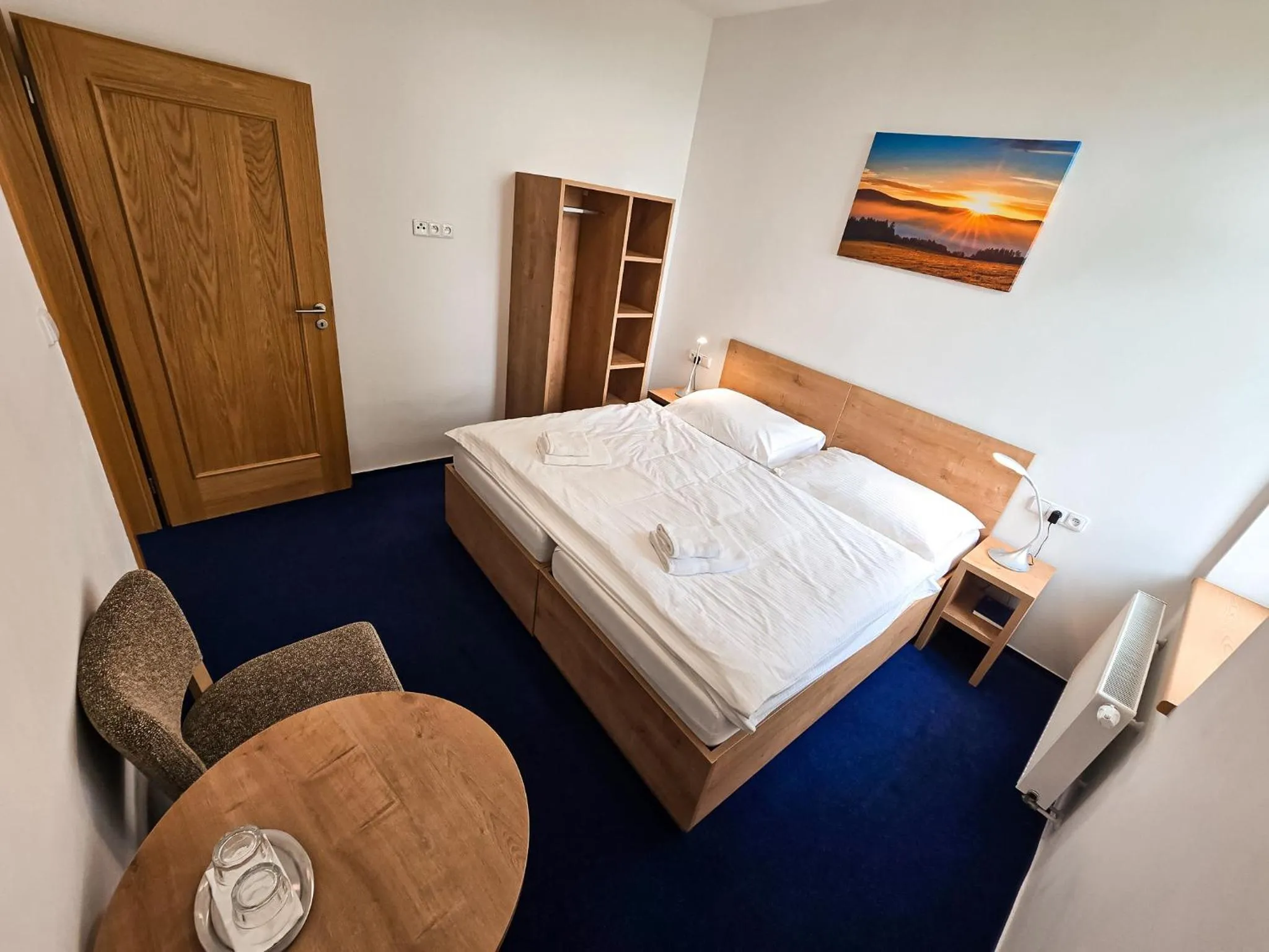 Bed in Hotel Poutní Dům