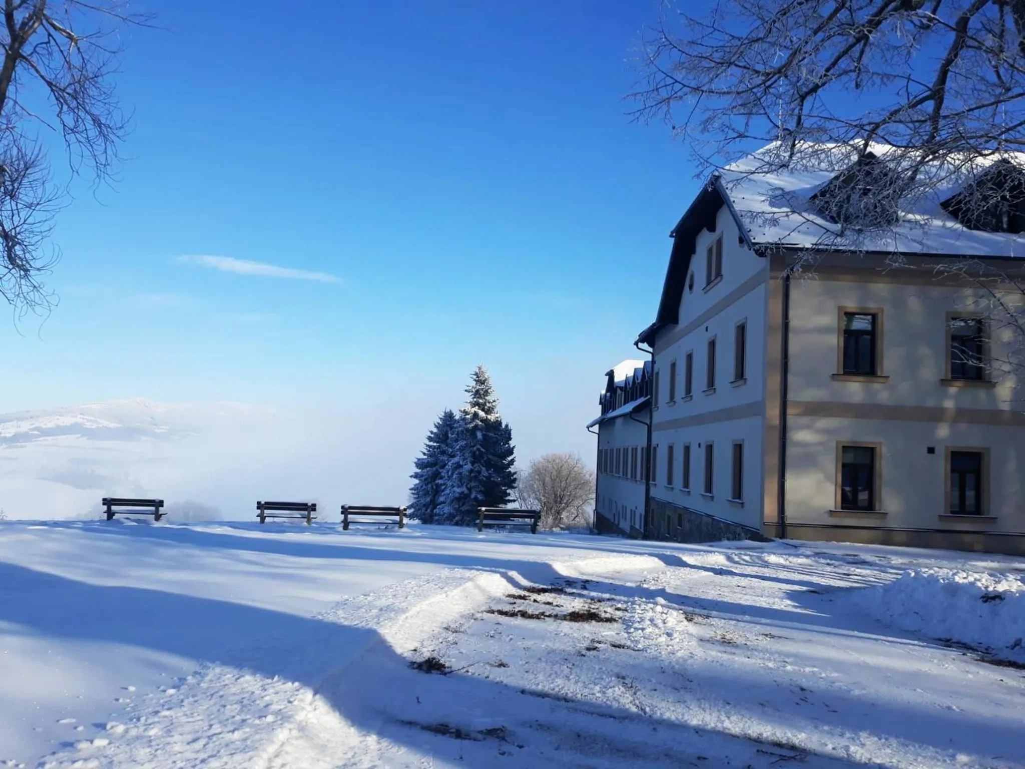 Property building in Hotel Poutní Dům