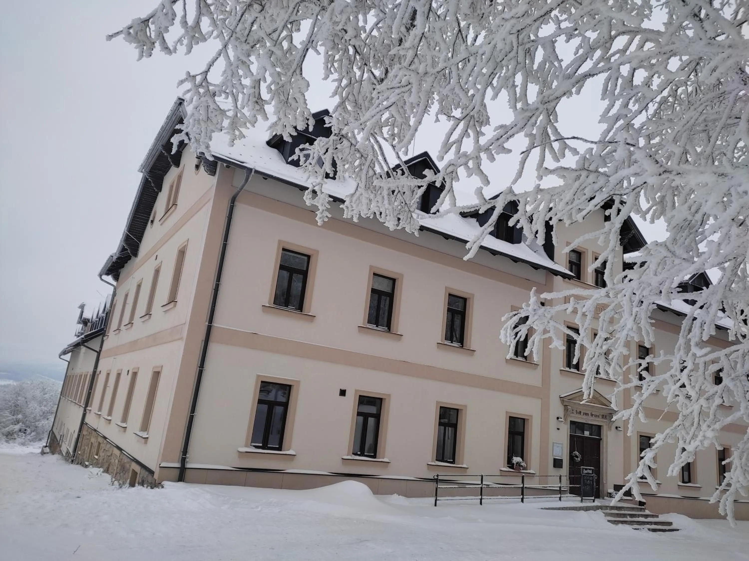 Property building in Hotel Poutní Dům