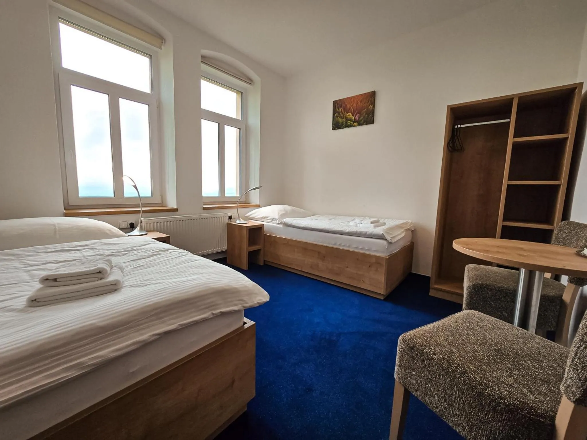 Bed in Hotel Poutní Dům