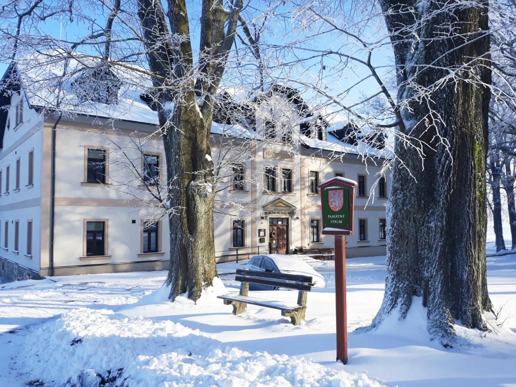 Property building in Hotel Poutní Dům