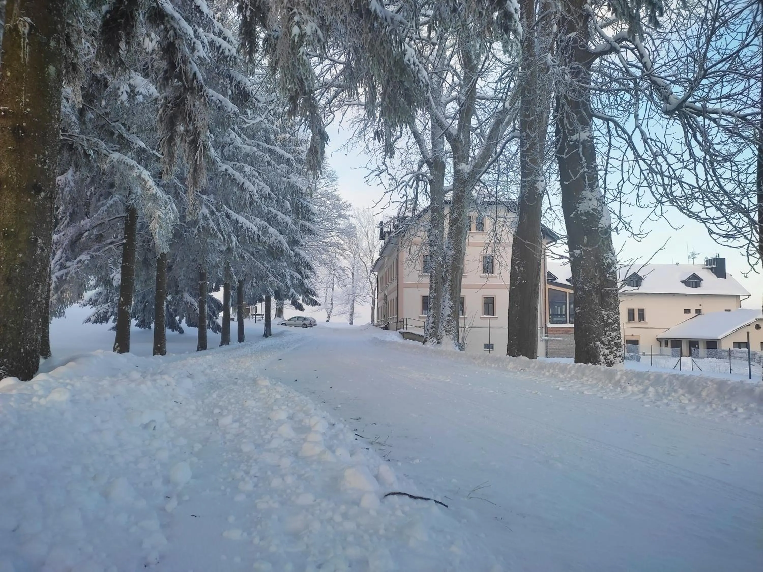 Natural landscape in Hotel Poutní Dům