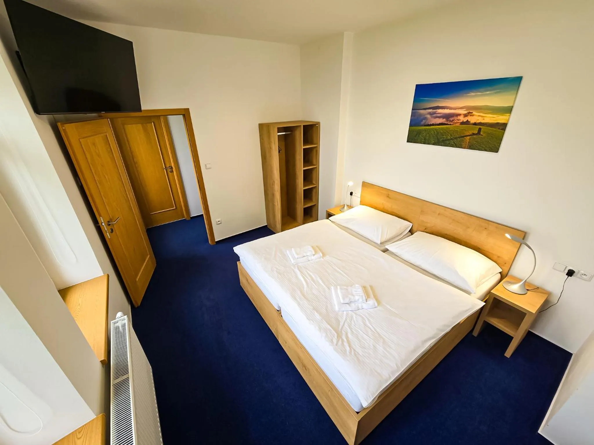 Bed in Hotel Poutní Dům