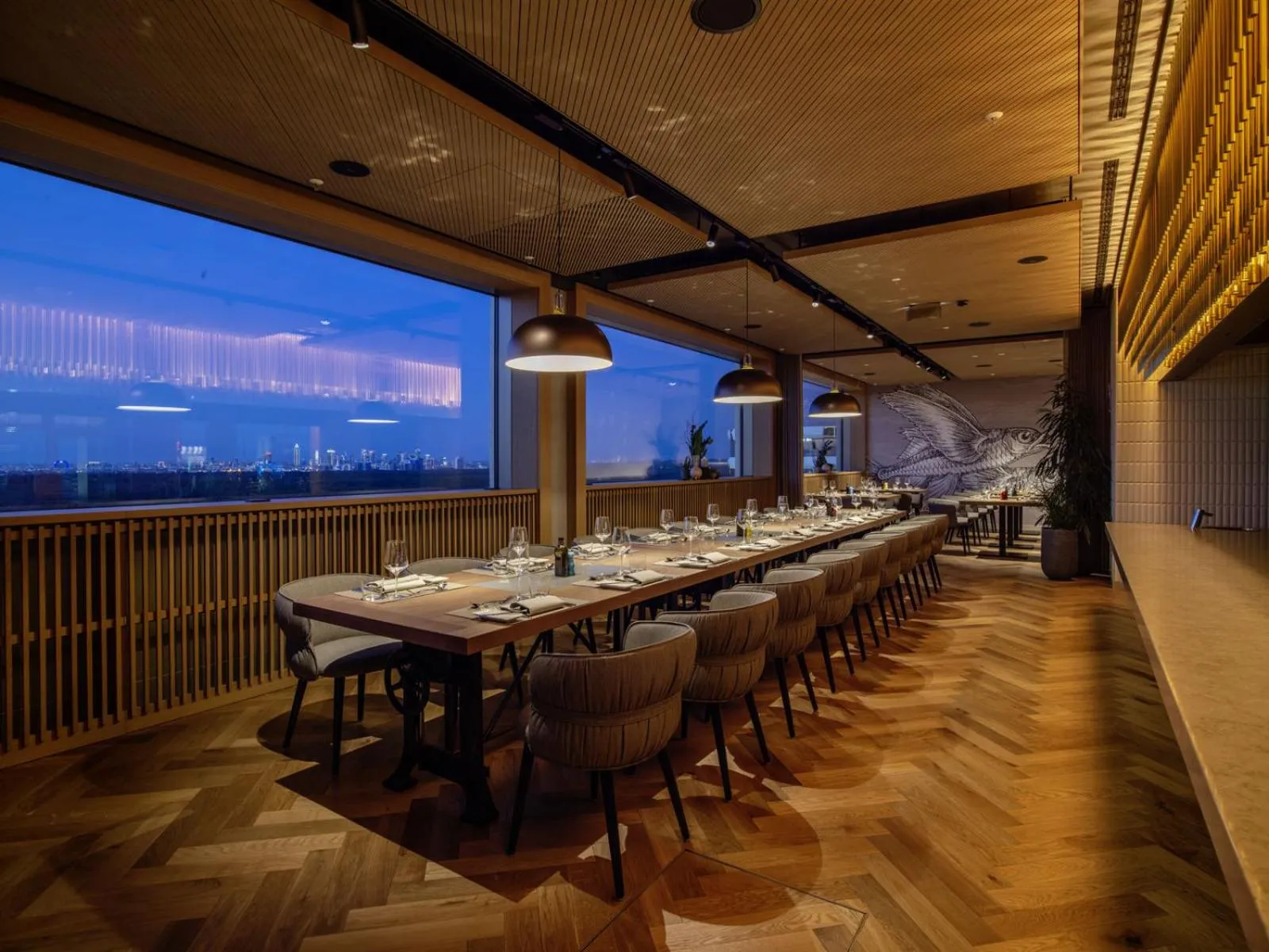 Restaurant/places to eat in b'mine Hotel Frankfurt Airport