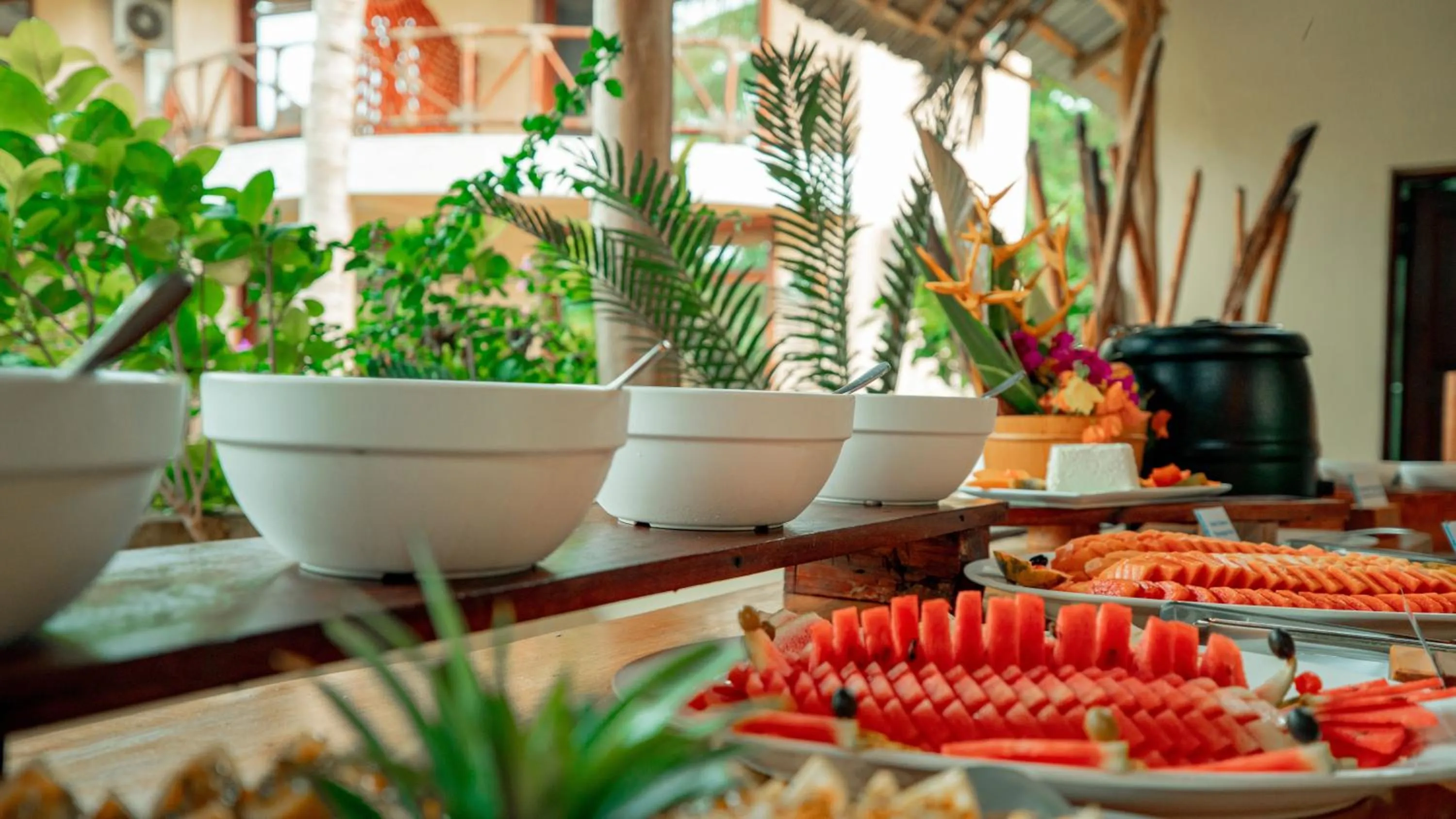 Food and drinks in Sansi Kae Beach Resort