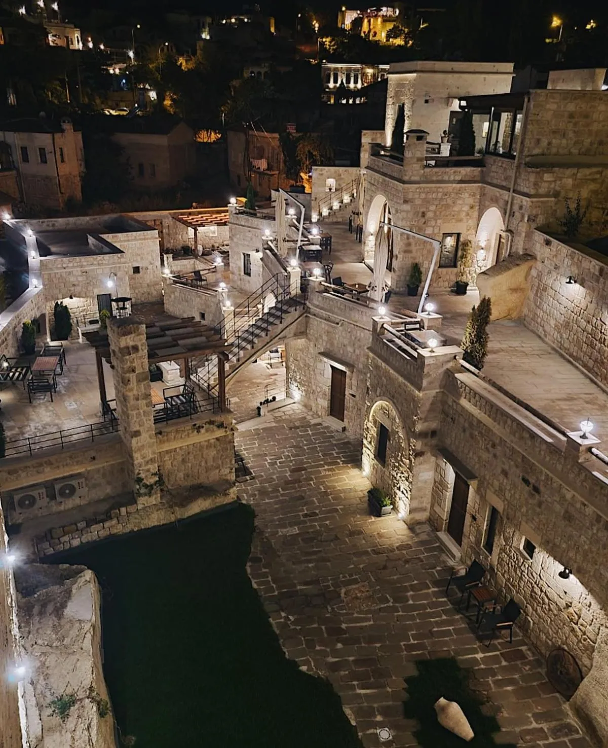Balcony/Terrace in Solem Cave Suites