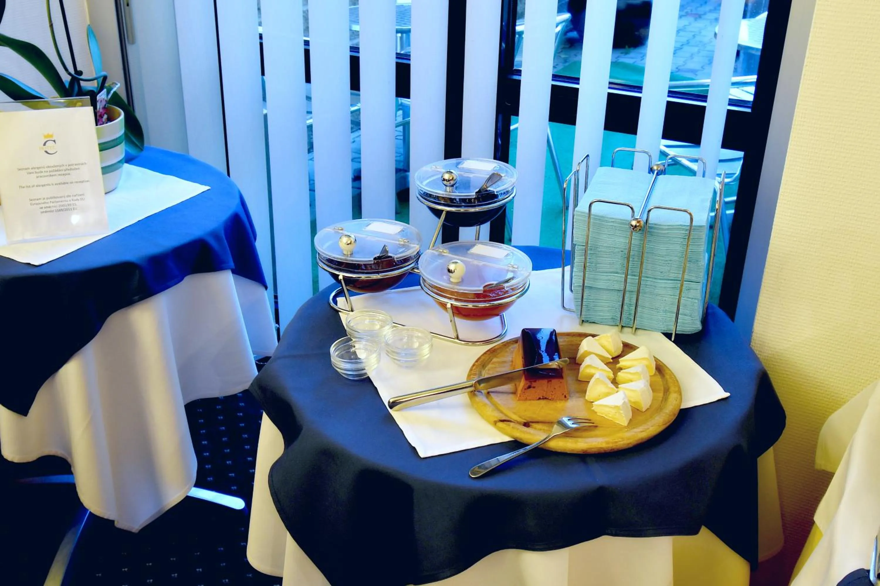 Buffet breakfast in Hotel Coronet