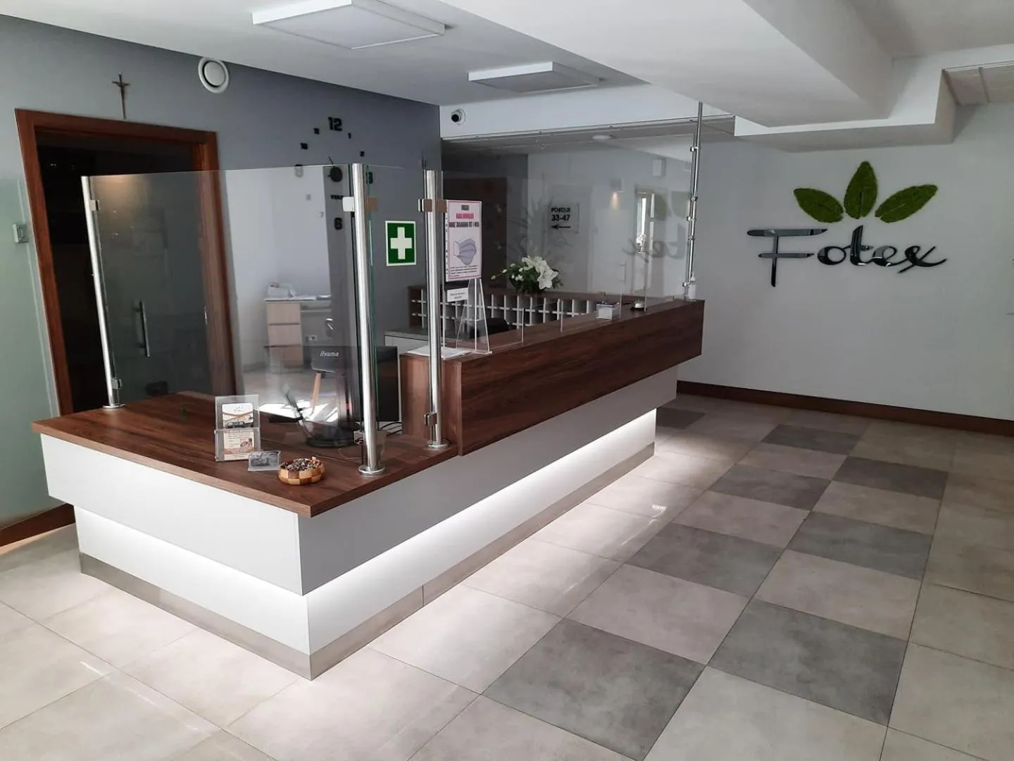 Lobby or reception in Fotex