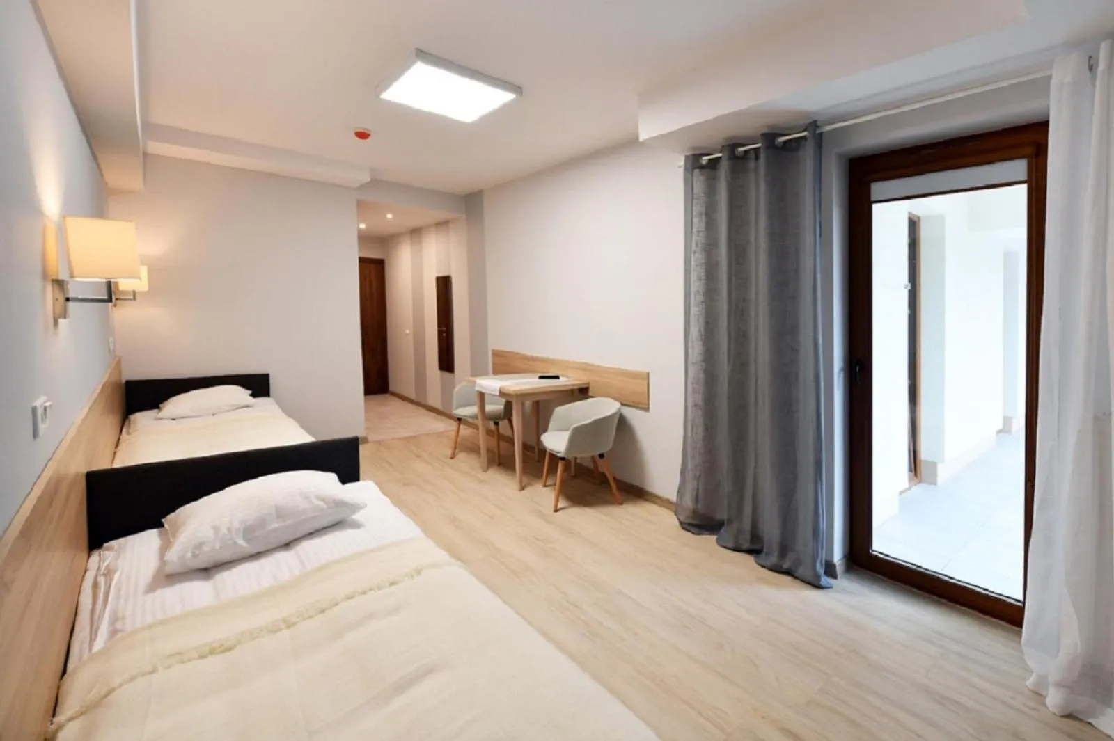 Photo of the whole room, Bed in Fotex