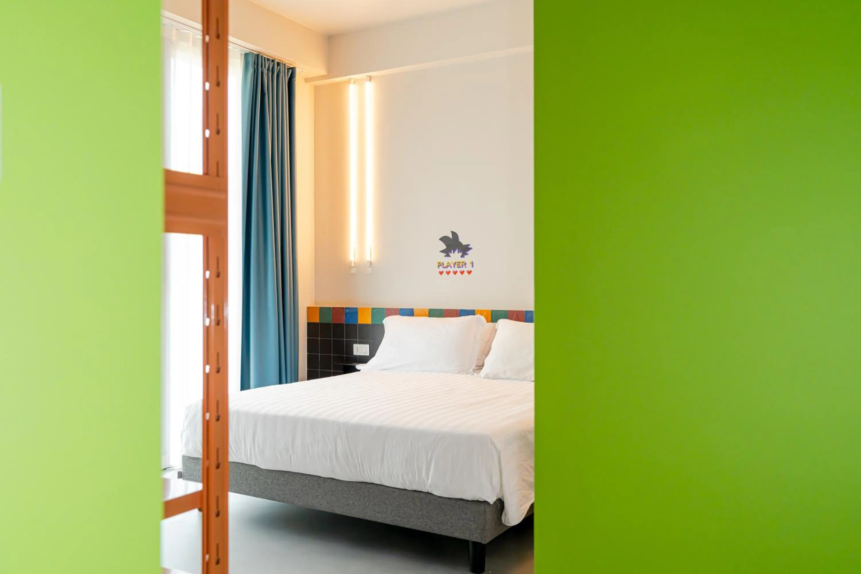 Bedroom, Bed in The Match Hotel