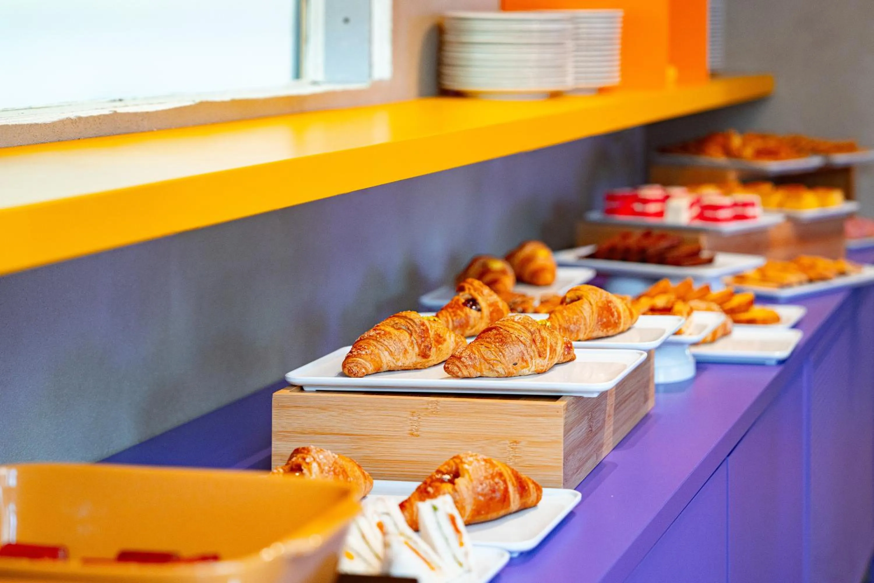 Buffet breakfast in The Match Hotel