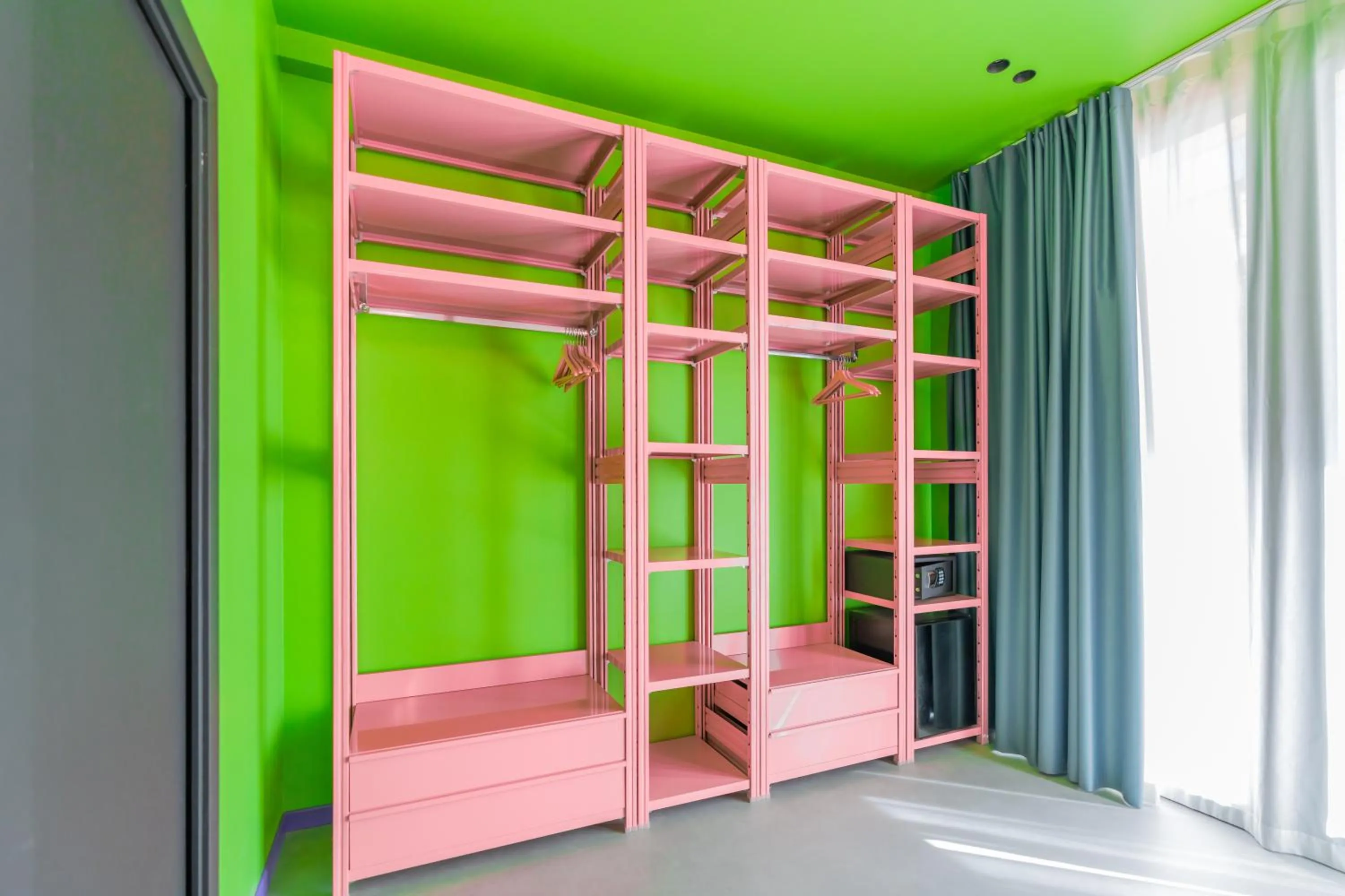 furniture, Bed in The Match Hotel