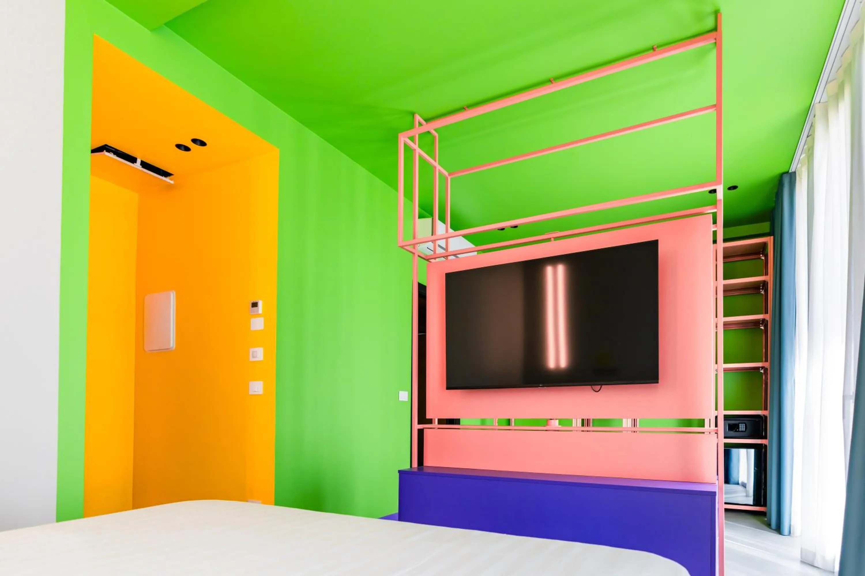 Bedroom, Bed in The Match Hotel