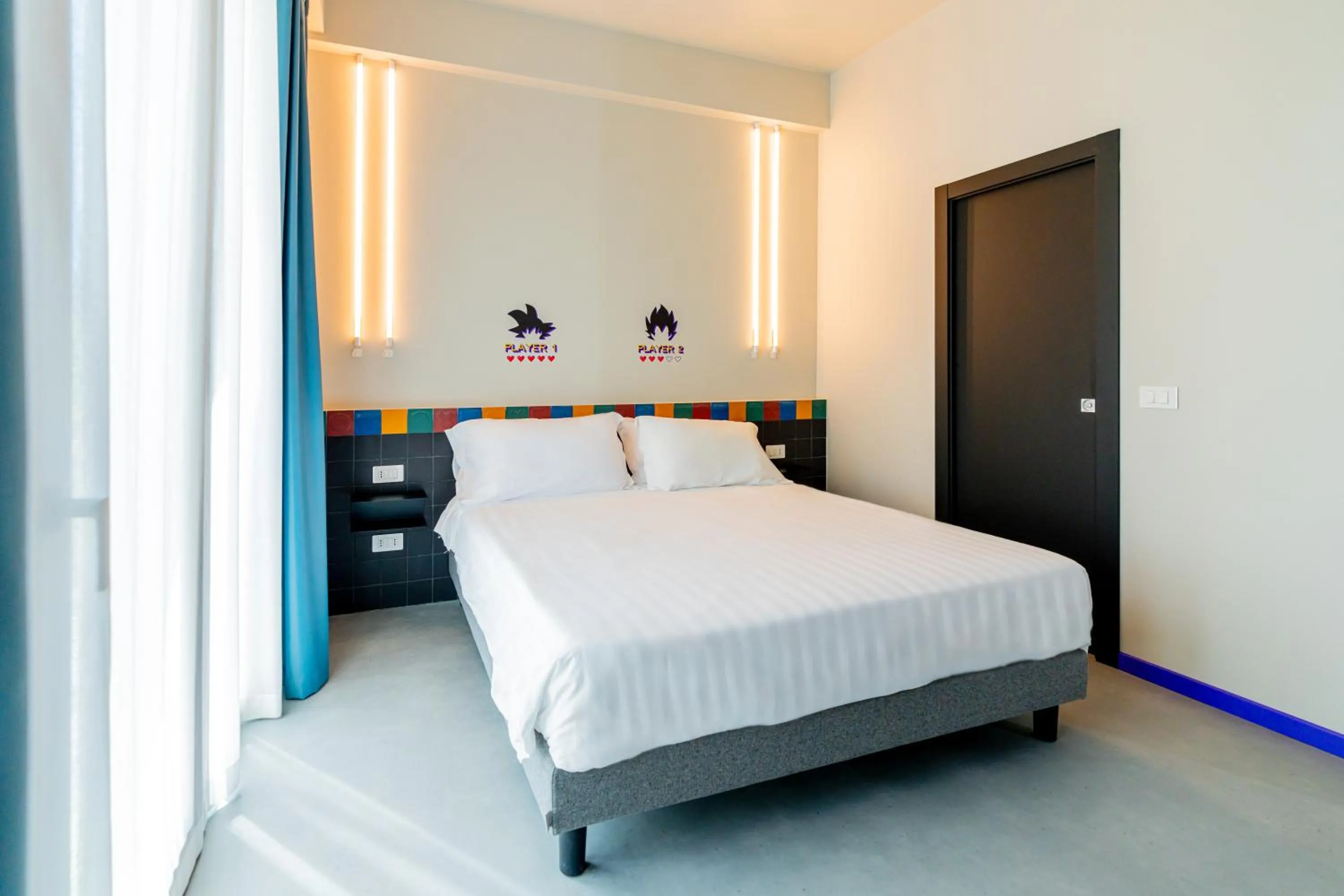 Bedroom, Bed in The Match Hotel