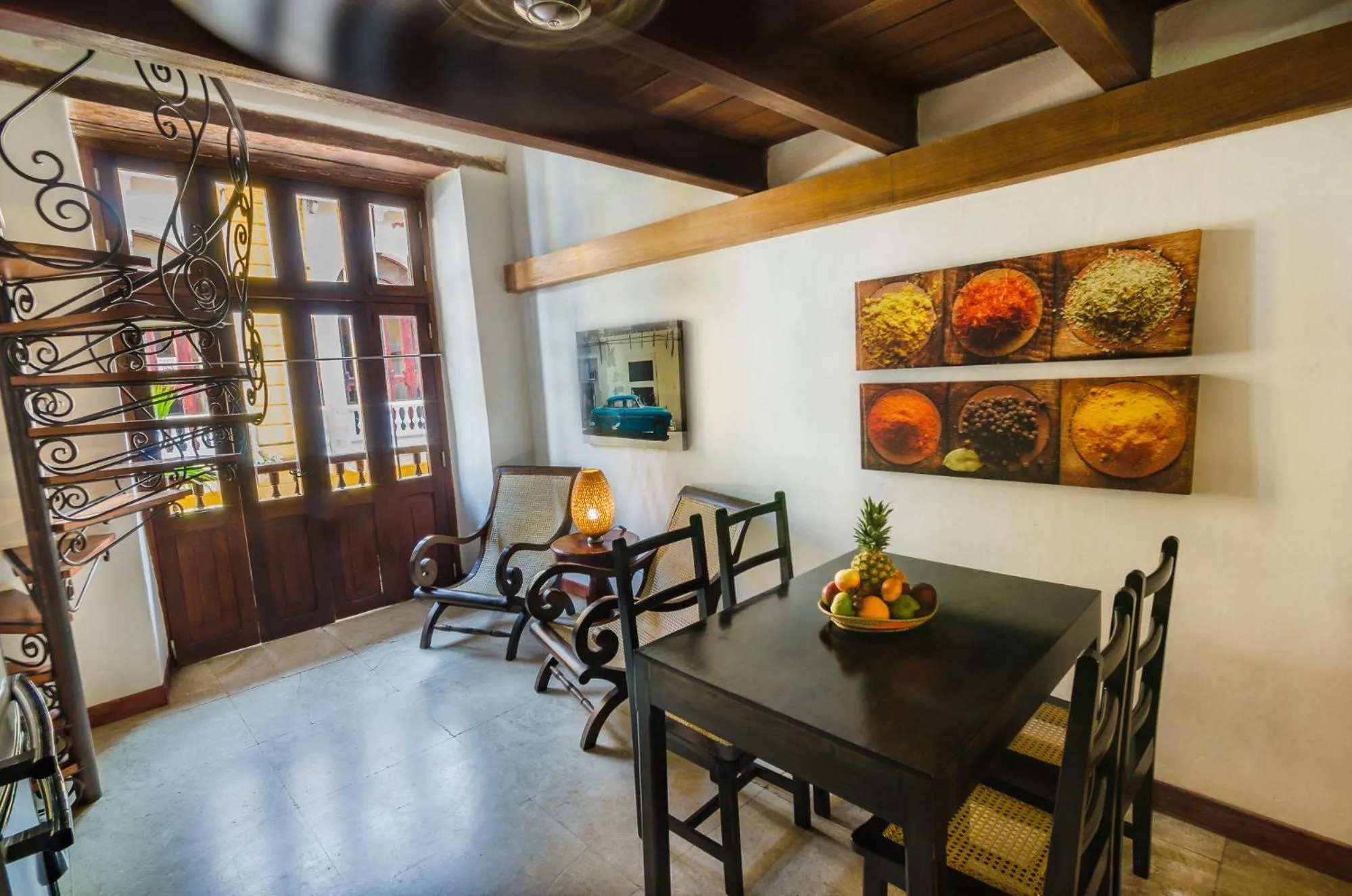 Living room in Casa Cordoba Román