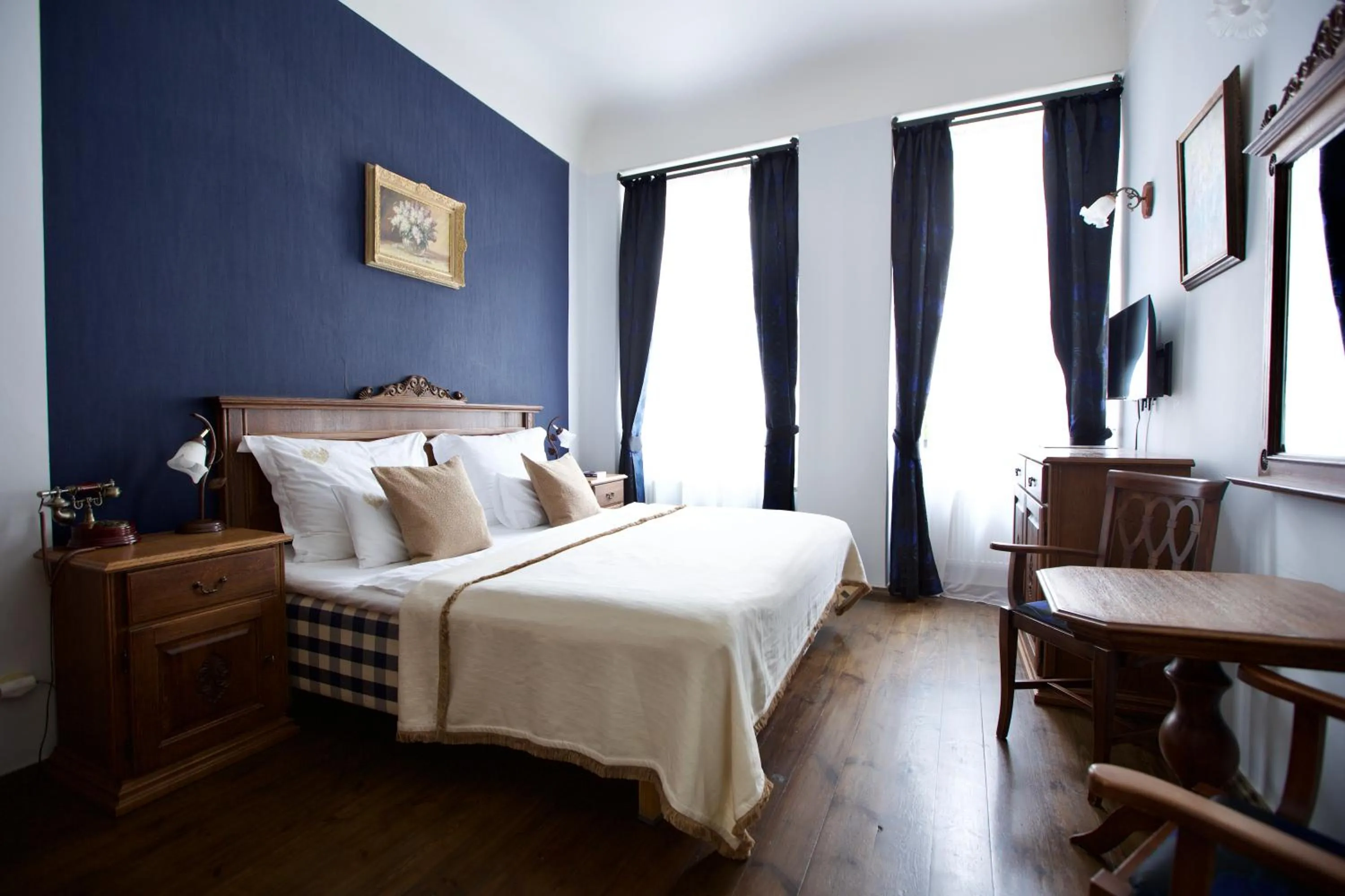 TV and multimedia, Bed in Hotel Residence U Černého Orla