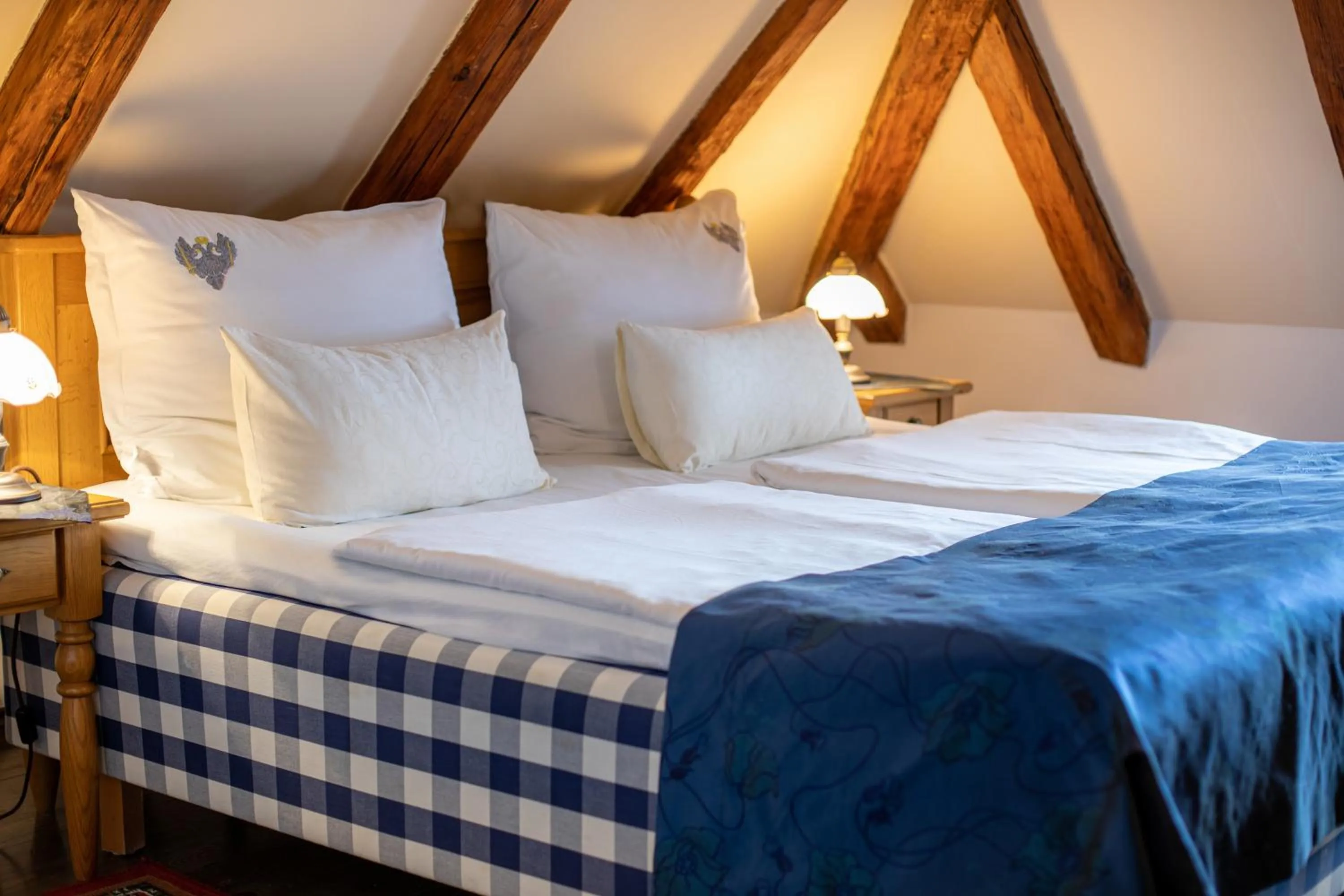 Bed in Hotel Residence U Černého Orla