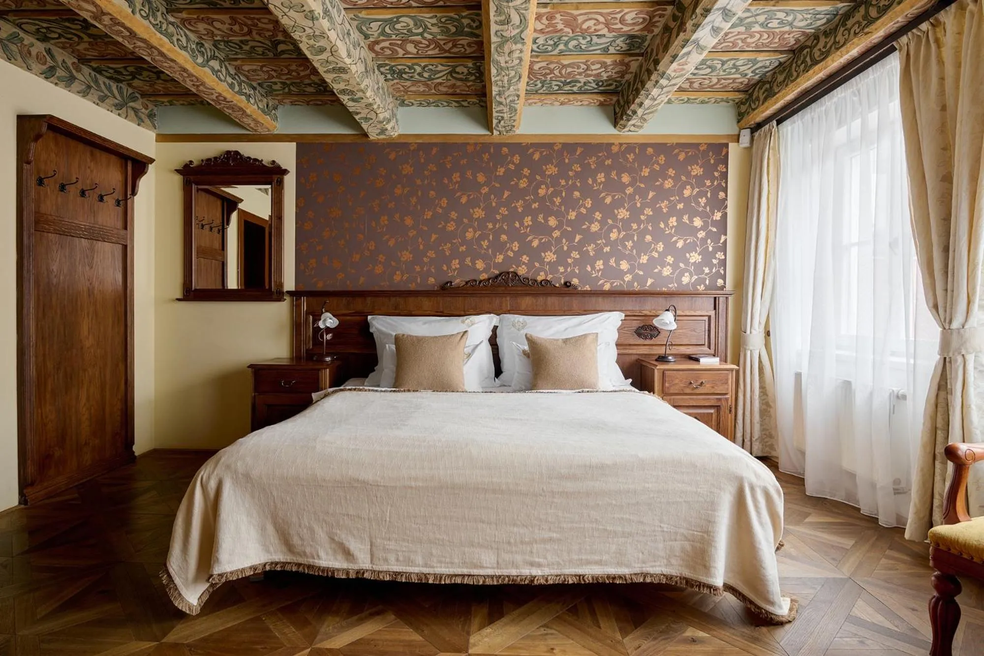 Bed in Hotel Residence U Černého Orla