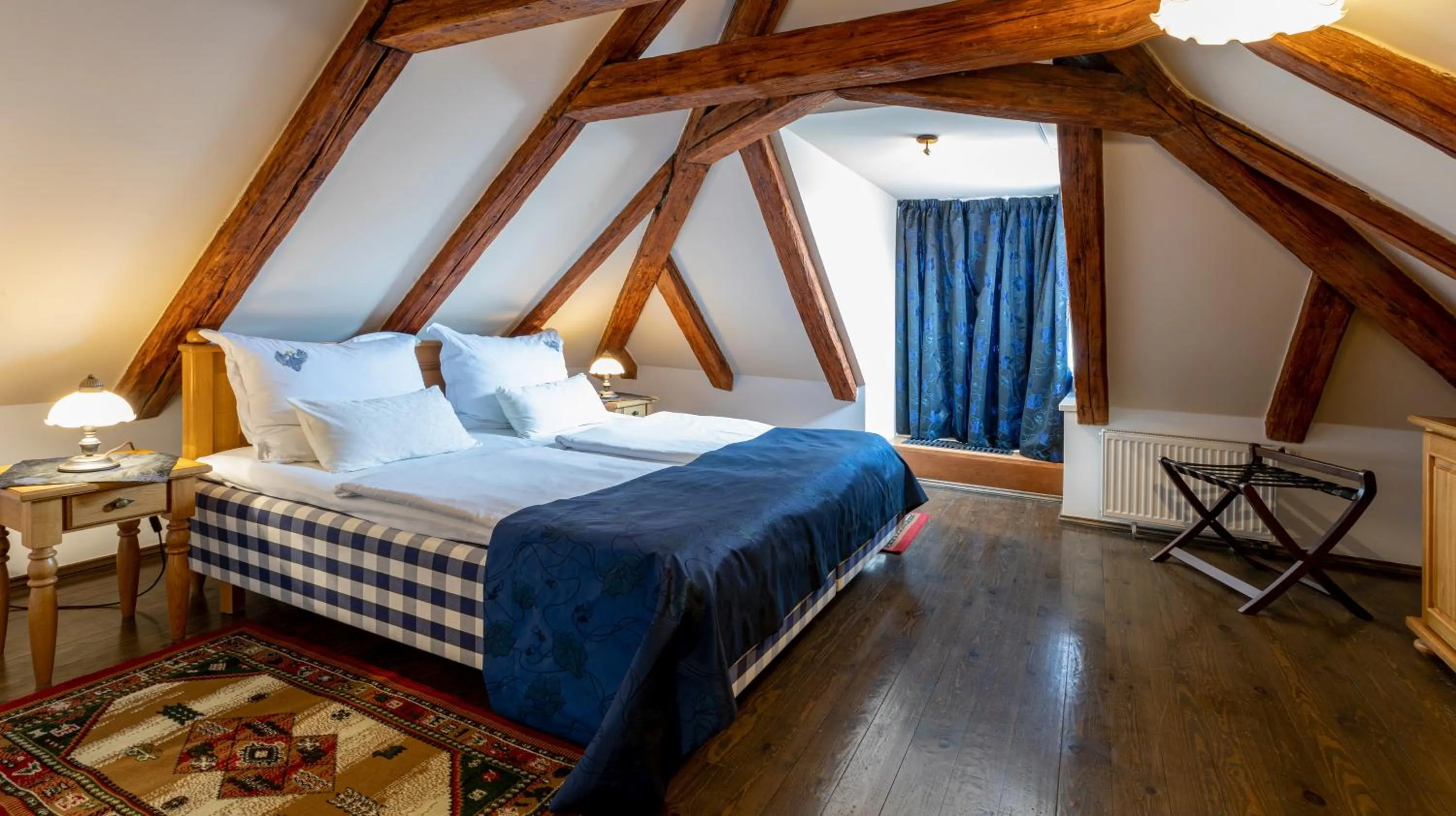 Bed in Hotel Residence U Černého Orla