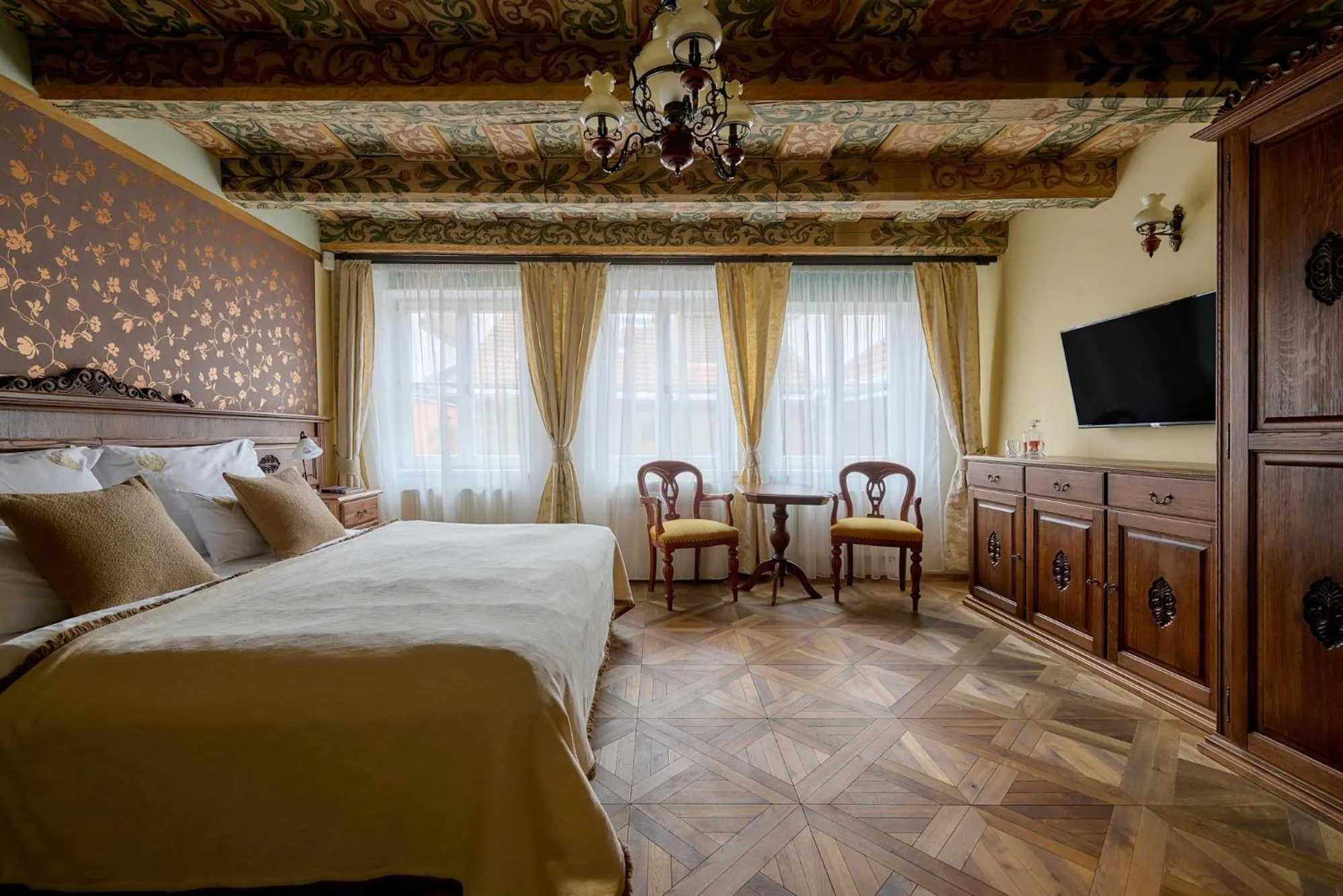 Bed in Hotel Residence U Černého Orla