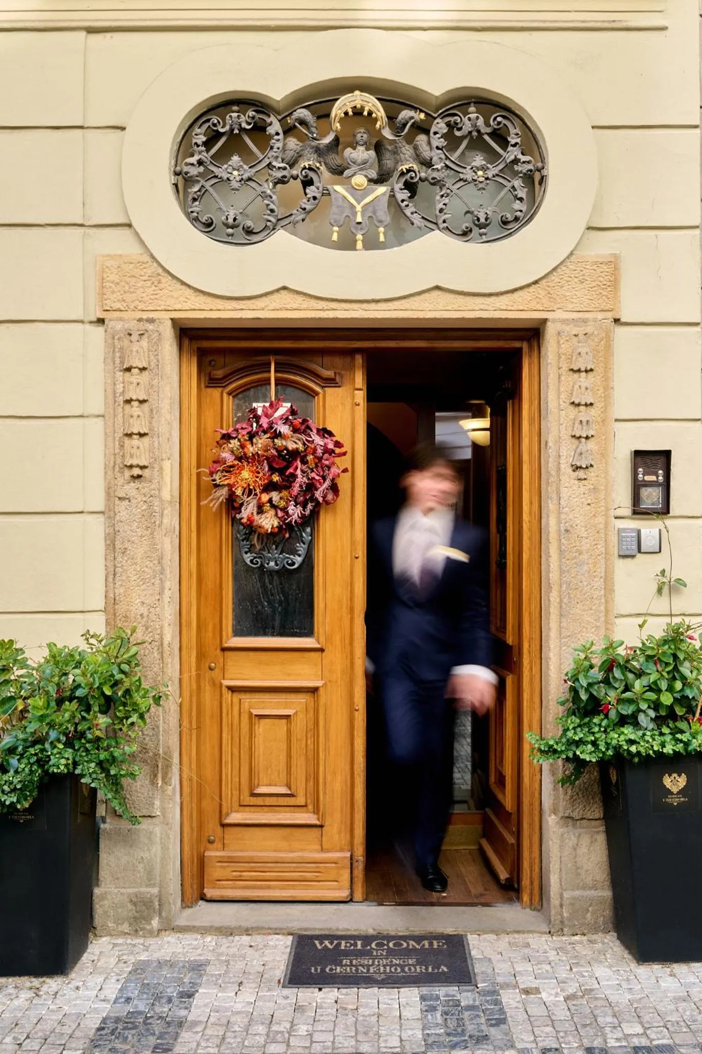 Property building in Hotel Residence U Černého Orla