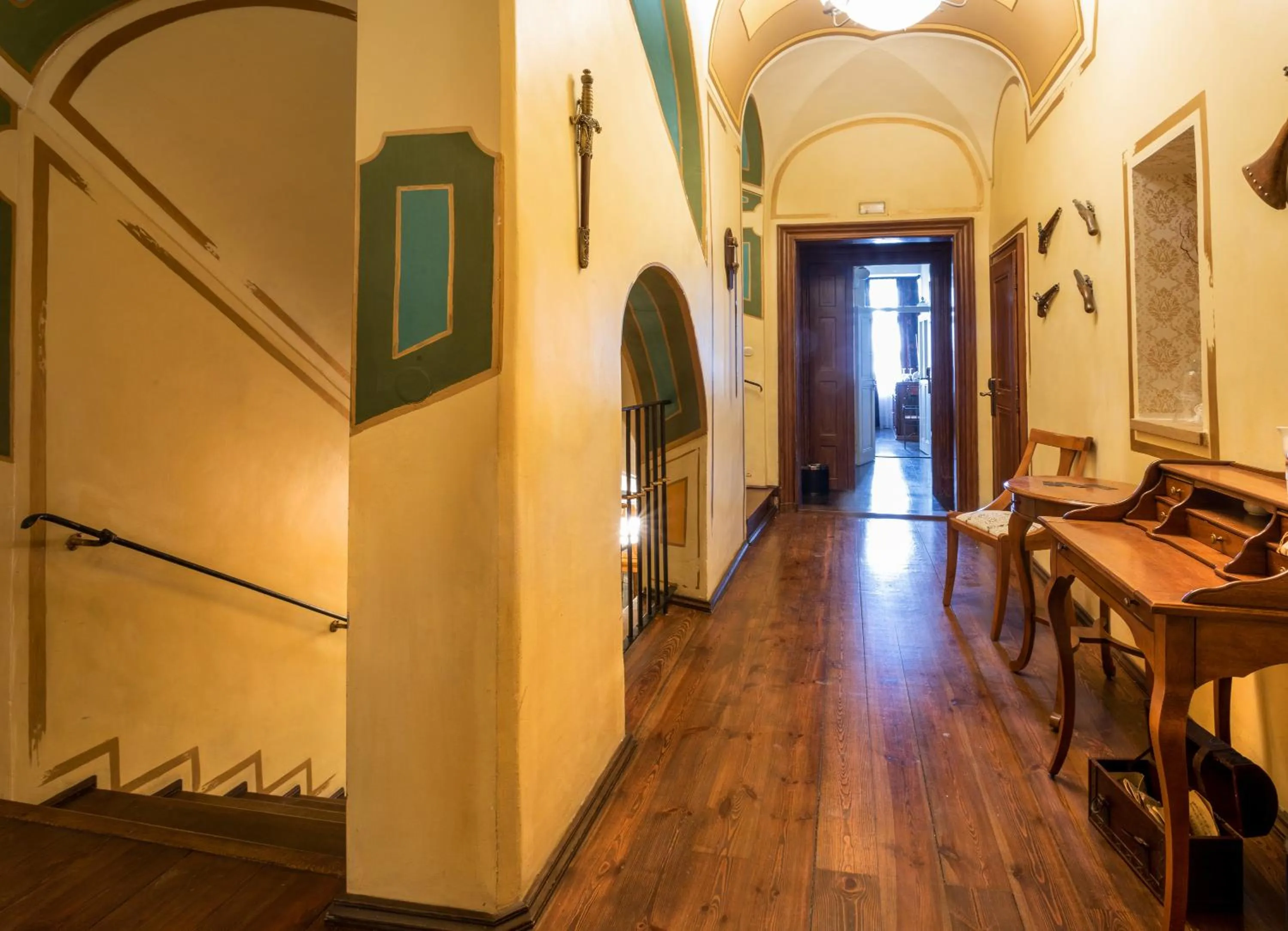 Seating area in Hotel Residence U Černého Orla