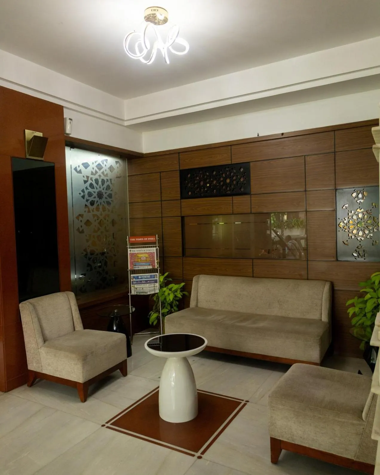 Lobby or reception in Hotel Ambience Excellency, Wakad, Pune